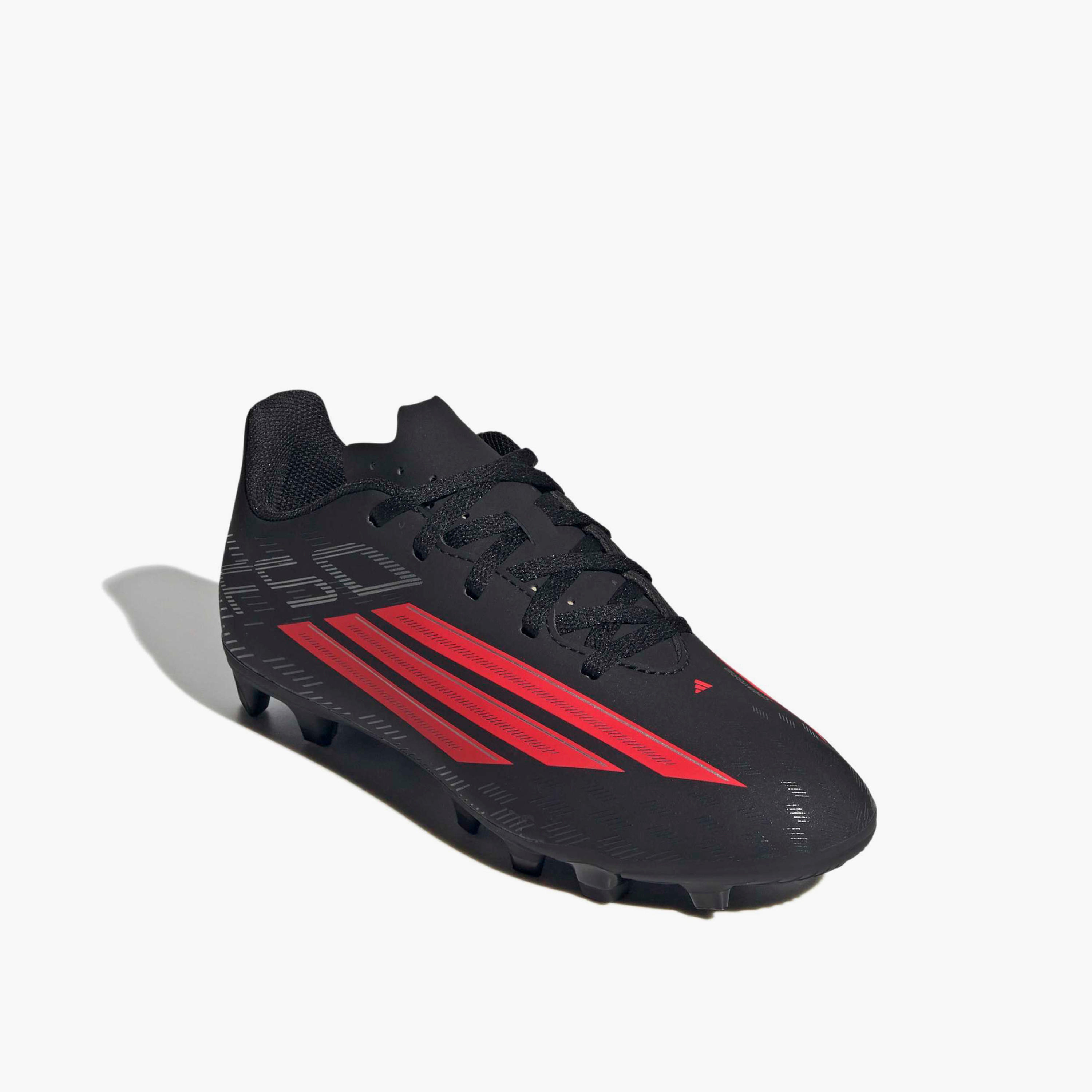 Adidas Boys F50 Club FG/MG Lace-Up Football Firm Ground Shoes-sports-gear-football-shoes-firmground-image-1