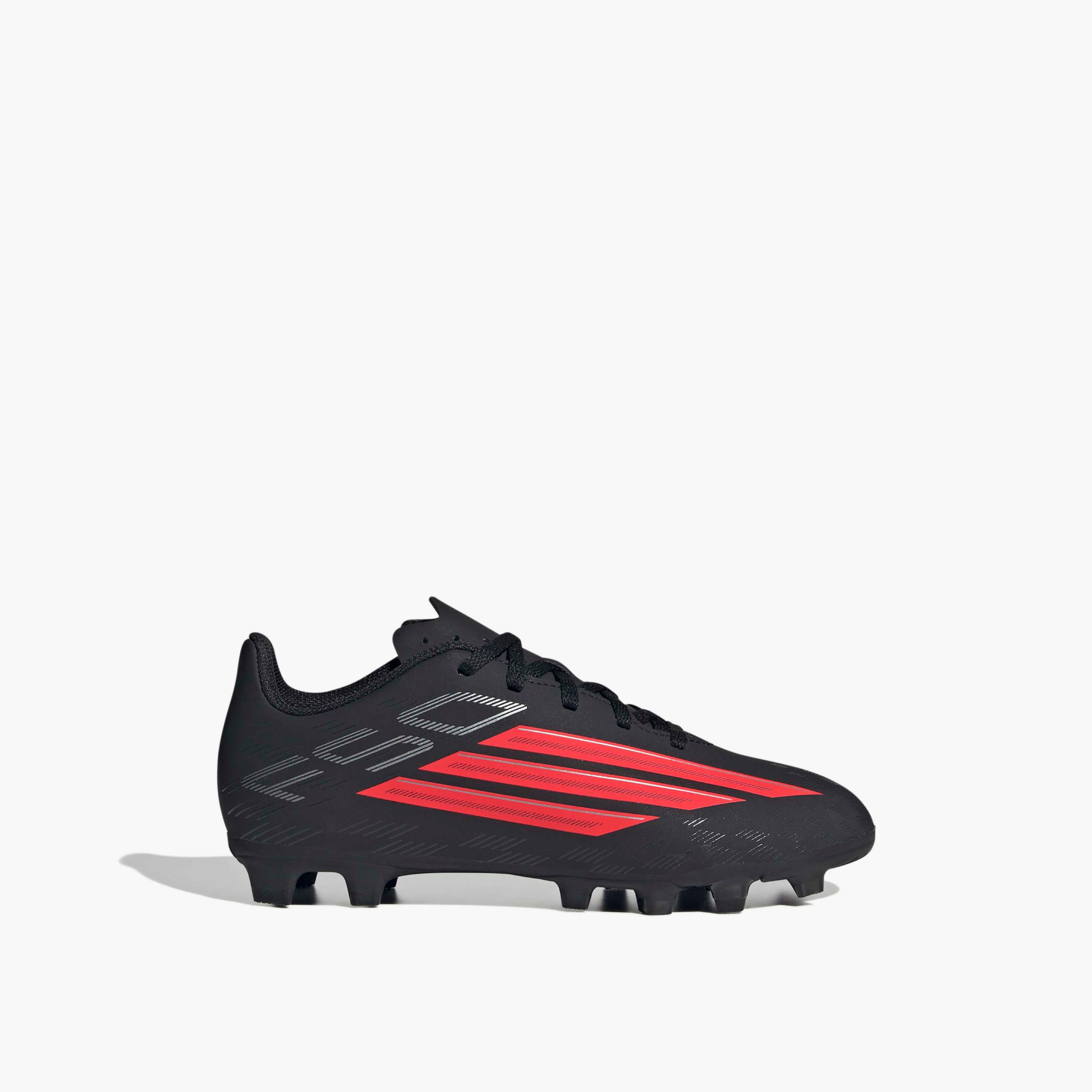 Adidas Boys F50 Club FG/MG Lace-Up Football Firm Ground Shoes-sports-gear-football-shoes-firmground-image-2