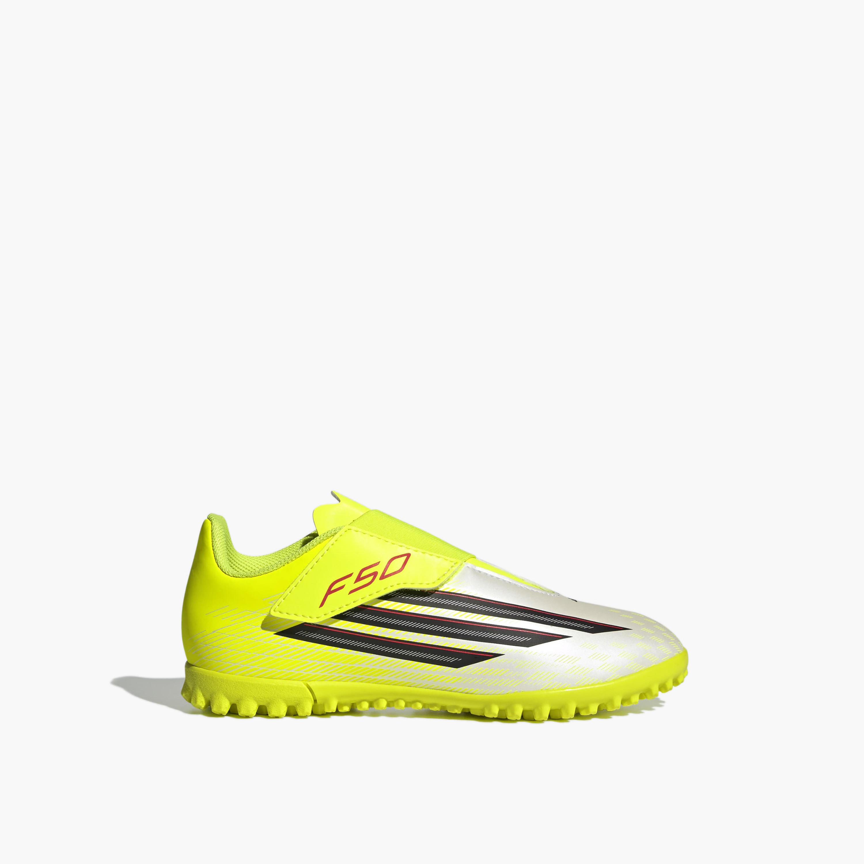 adidas Boys F50 Club Vel TF Hook & Loop Football Turf Shoes-sports-boys-shoes-image-2