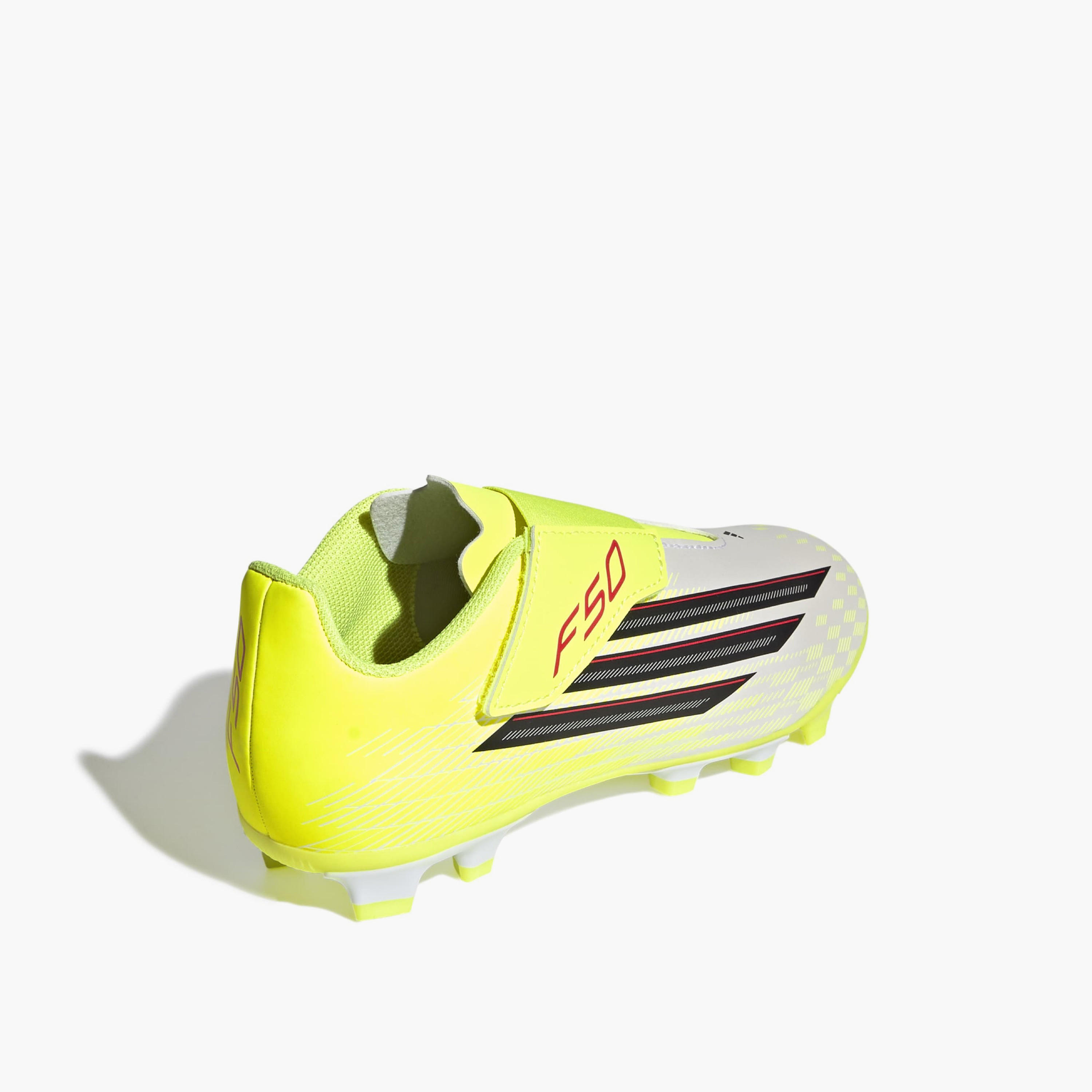Adidas Boys F50 Club Vel FG/MG Hook & Loop Football Firm Ground Shoes-sports-gear-football-shoes-firmground-image-5