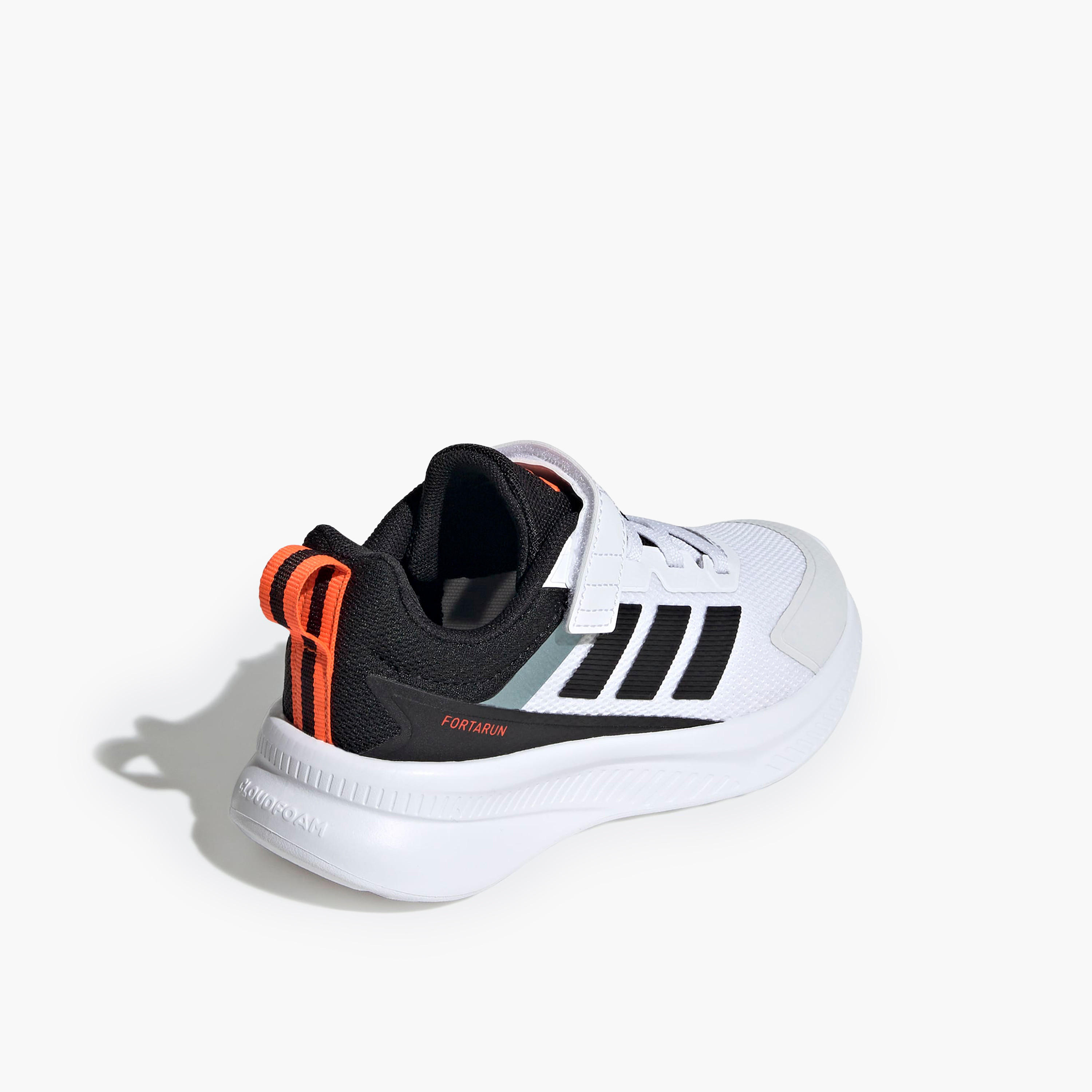 Adidas Boys FortaRun 4.0 EL C Panelled Hook and Loop Running Shoes-boys-shoes-sports-image-6