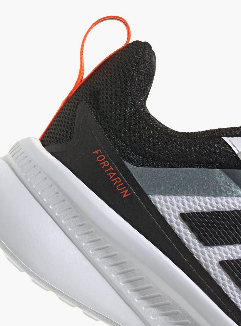 Adidas Boys FortaRun 4.0 EL C Panelled Hook and Loop Running Shoes-boys-shoes-sports-image-8