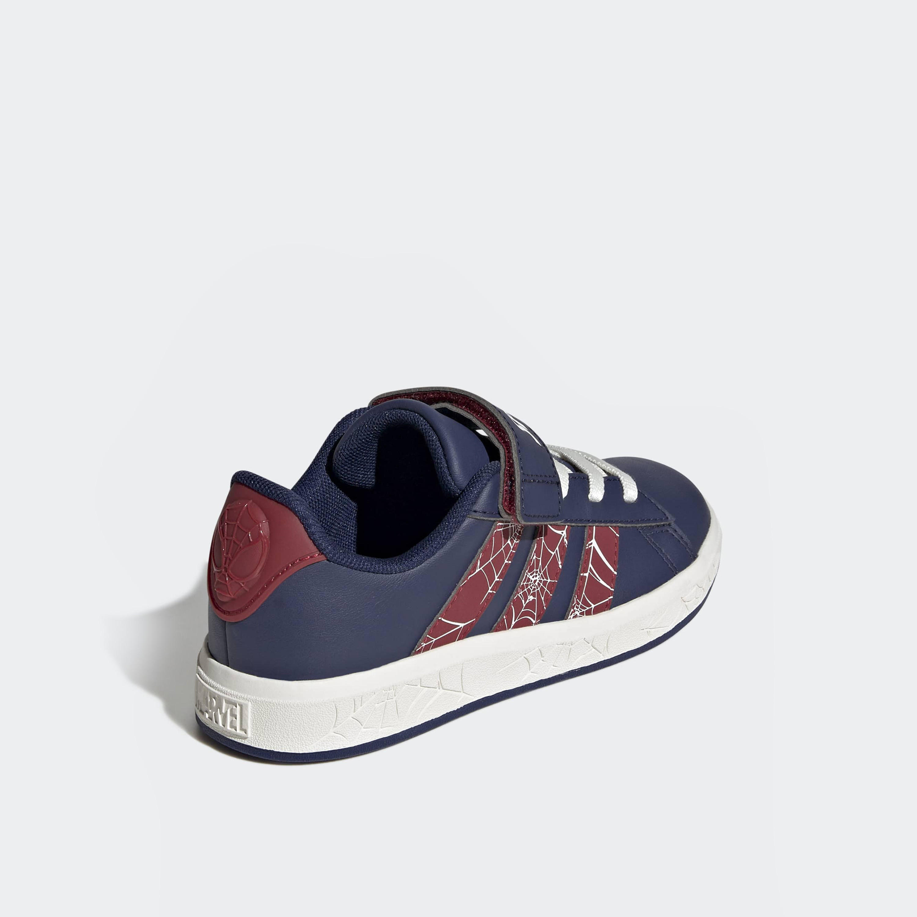 Adidas Boys Grand Court Spider-Man EL Hook and Loop Sneakers-sports-boys-shoes-image-5