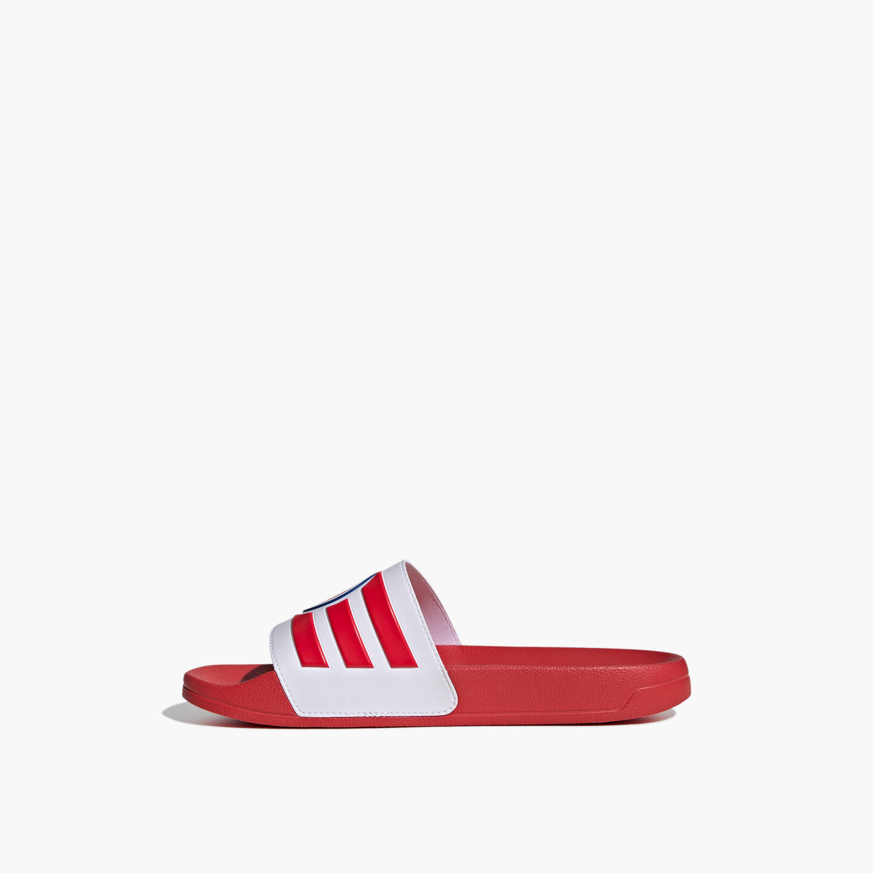 Adidas Men Adilette Shower Bayern Munich Logo Print Slides-men-shoes-flipflopsandslides-image-3