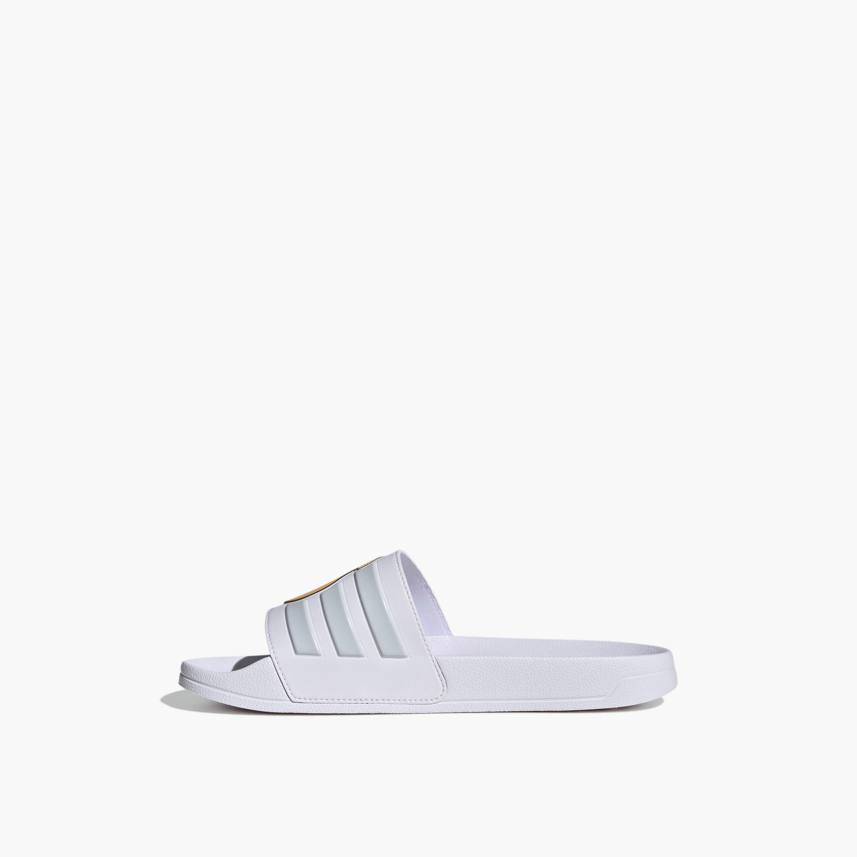 Adidas Men Adilette Shower Real Madrid Logo Print Slides-men-shoes-flipflopsandslides-image-3