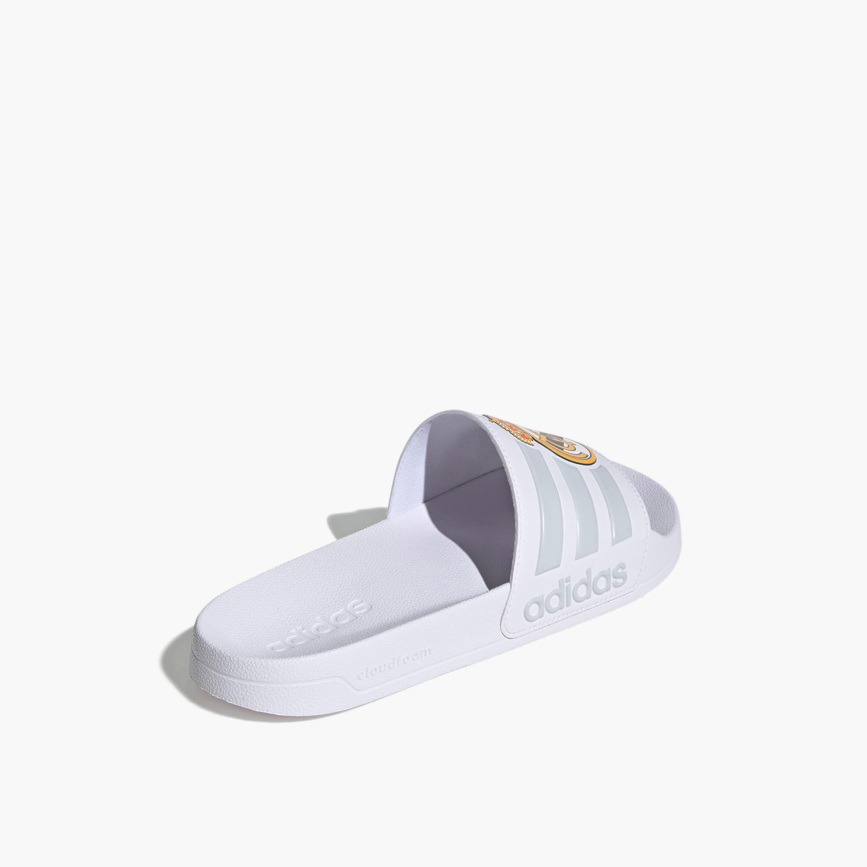 Adidas Men Adilette Shower Real Madrid Logo Print Slides-men-shoes-flipflopsandslides-image-5
