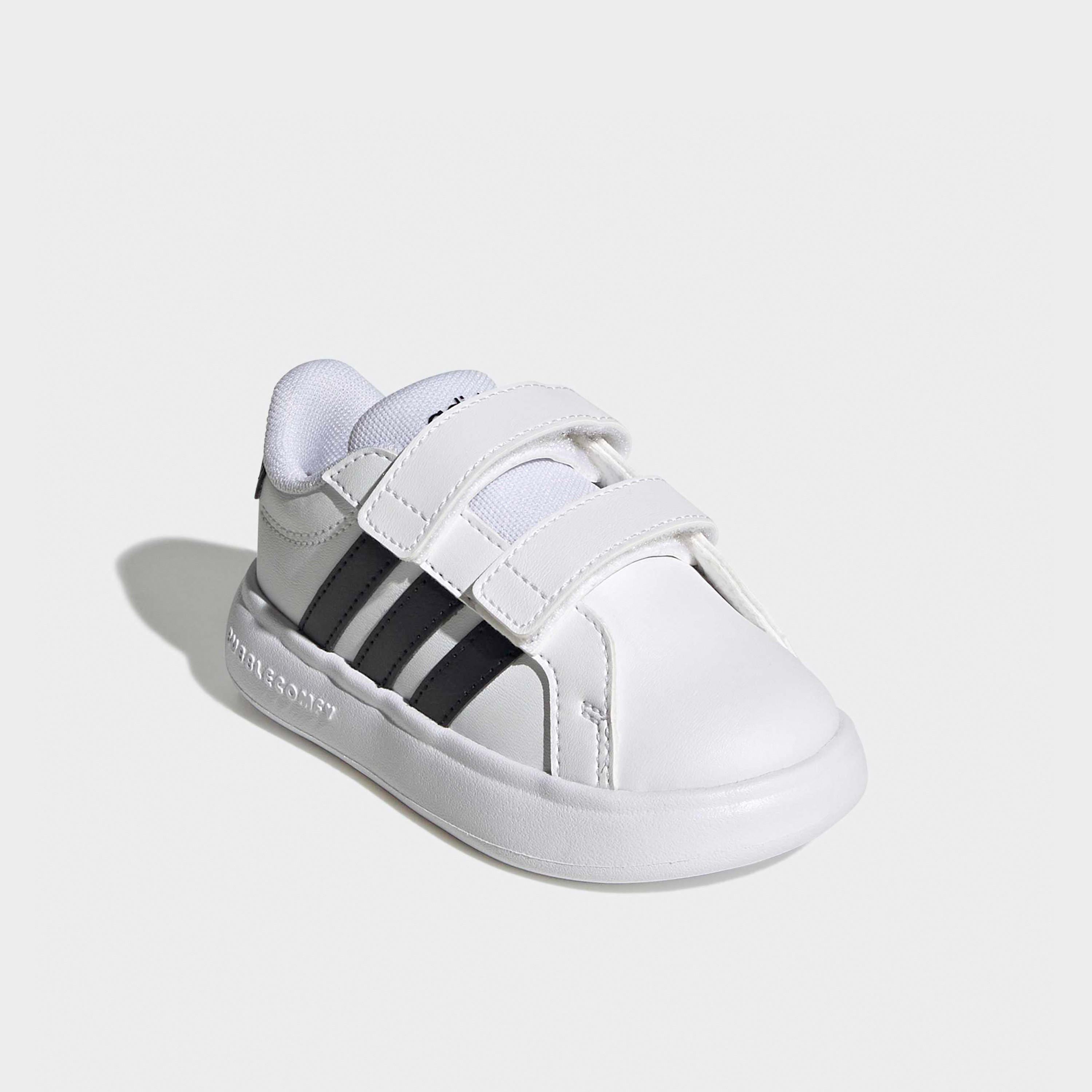 Adidas Boys Grand Court 3.0 Hook & Loop Ankle Sneakers-baby-boys-shoes-closedshoes-image-1