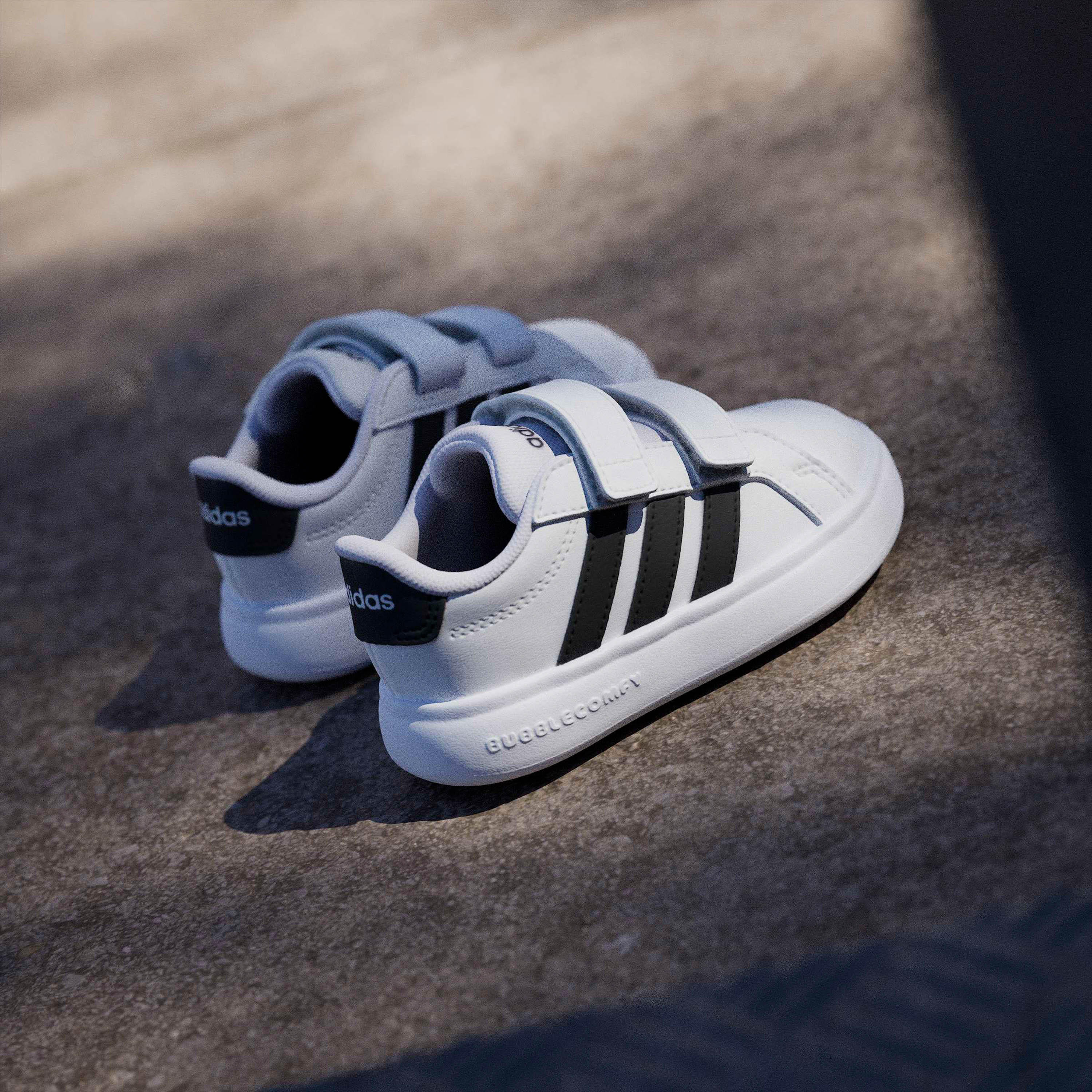 Adidas Boys Grand Court 3.0 Hook & Loop Ankle Sneakers-baby-boys-shoes-closedshoes-image-13