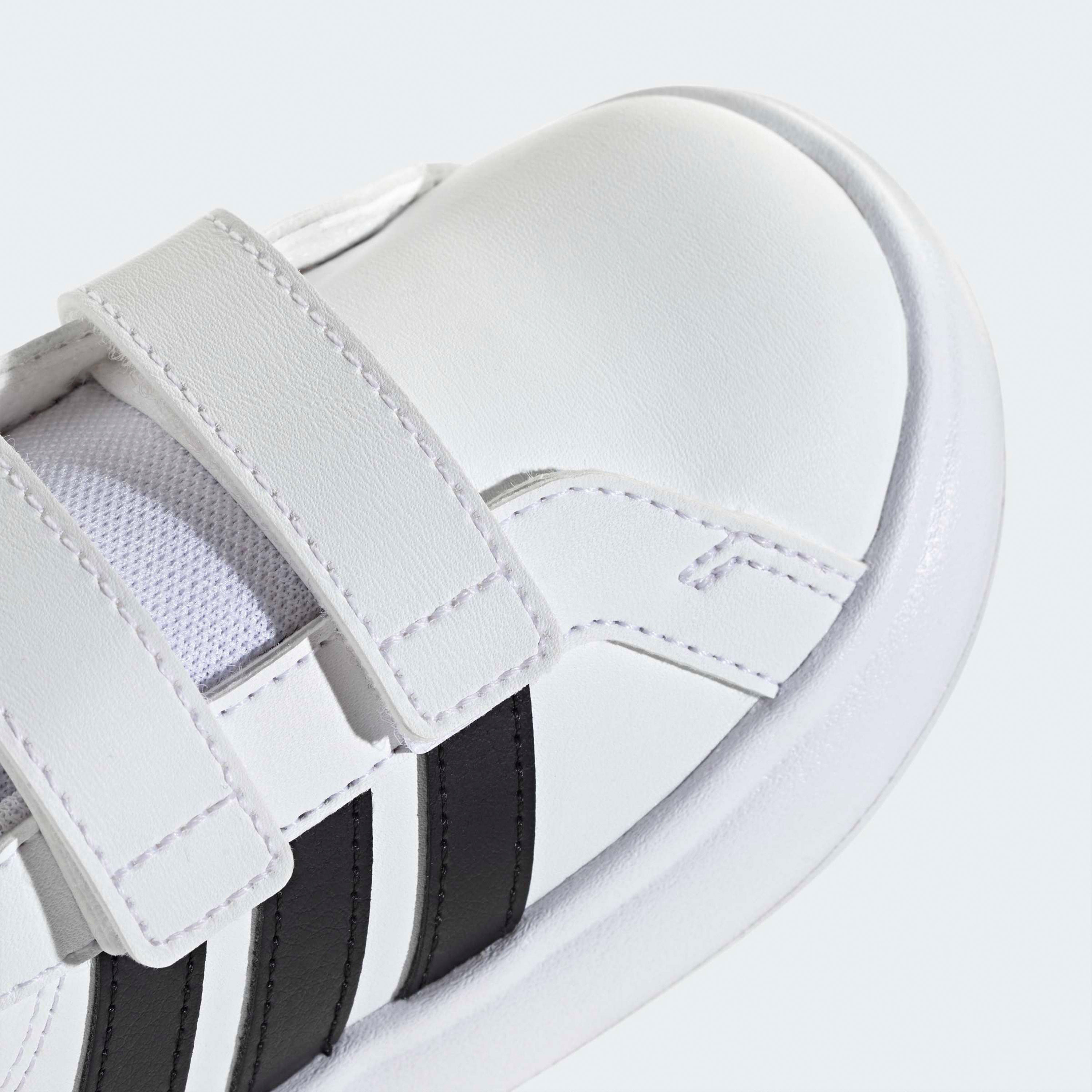 Adidas Boys Grand Court 3.0 Hook & Loop Ankle Sneakers-baby-boys-shoes-closedshoes-image-6