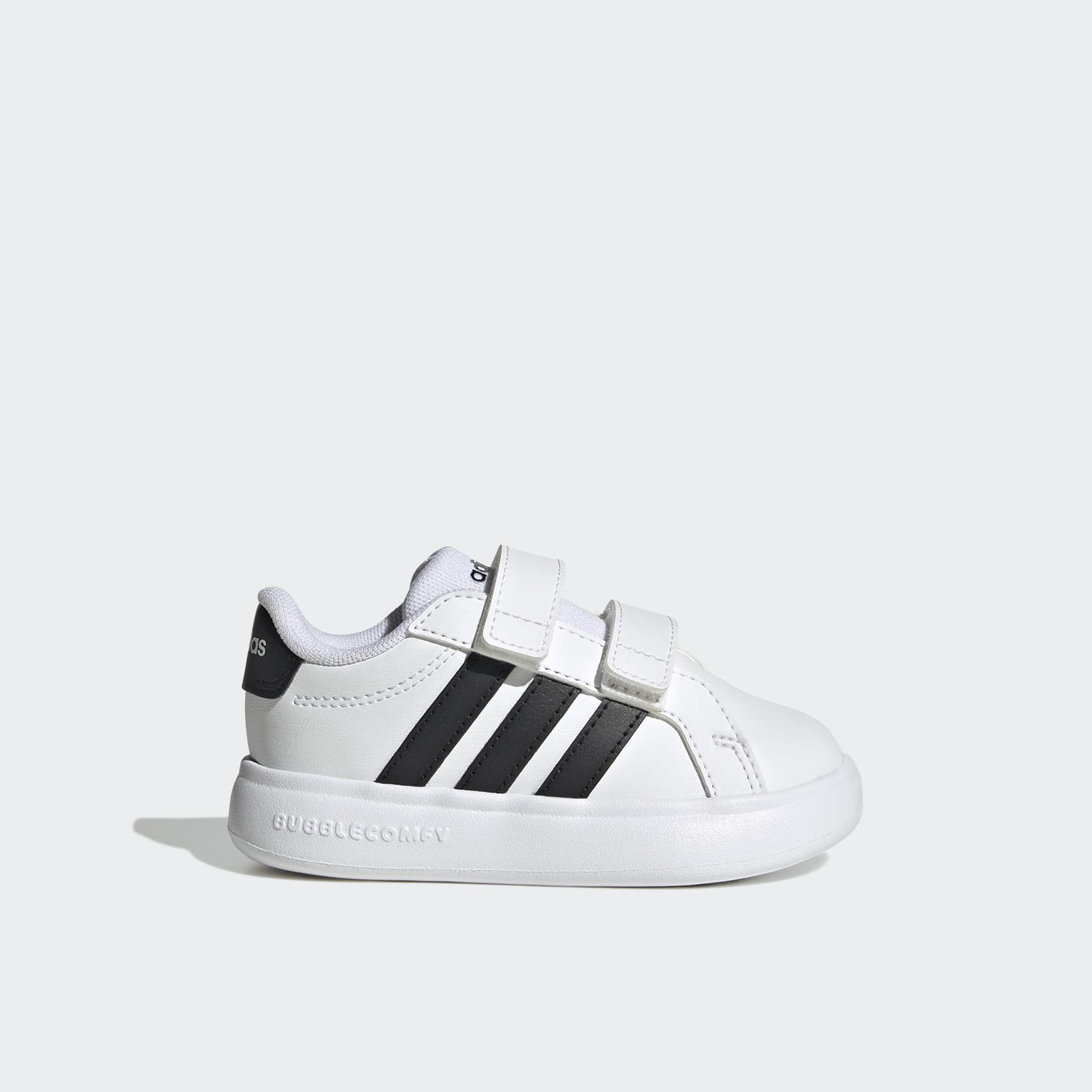 Adidas Boys Grand Court 3.0 Hook & Loop Ankle Sneakers-baby-boys-shoes-closedshoes-image-9