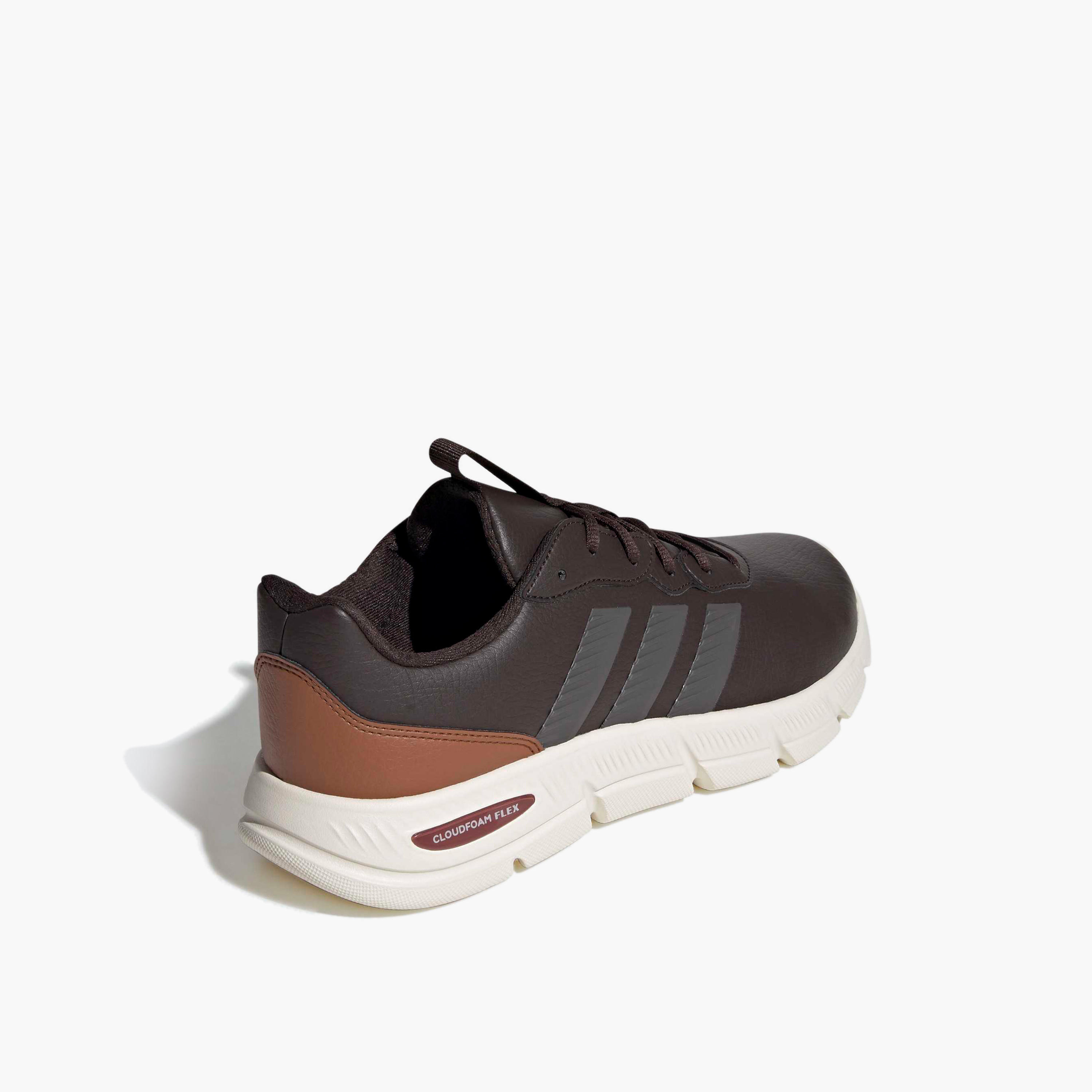 Adidas Men Cloudfoam Flex Lace-Up Sneakers-sports-men-shoes-image-5