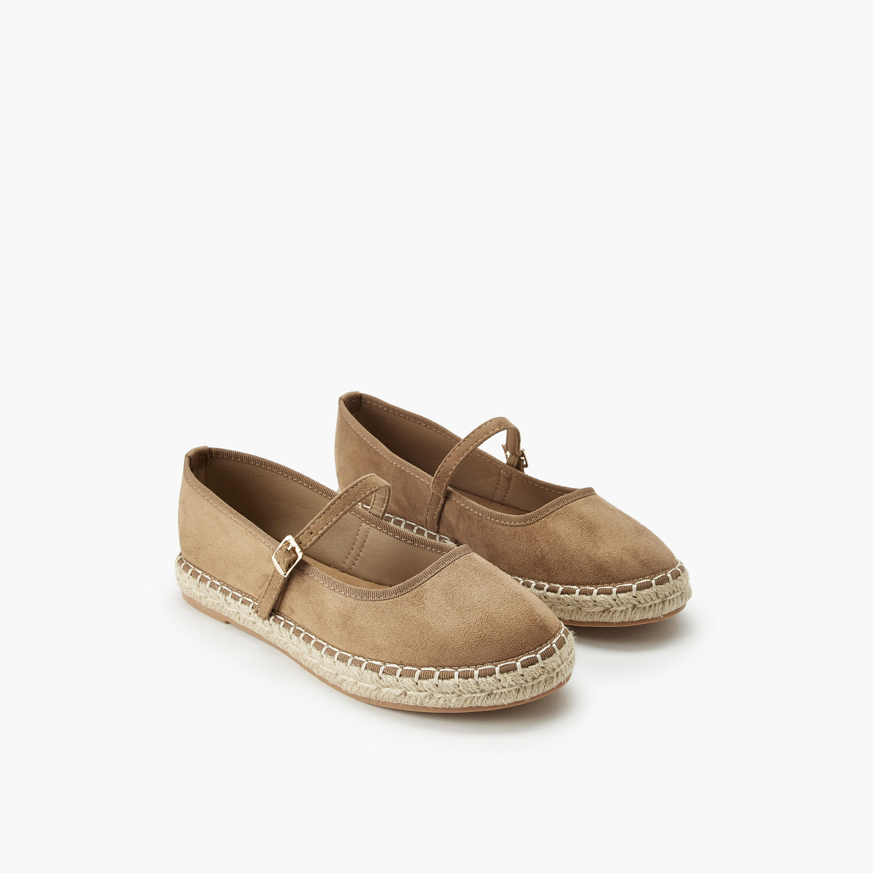 Peppermint Women Buckle Closure Espadrille Shoes-women-shoes-flats-espadrilles-image-1