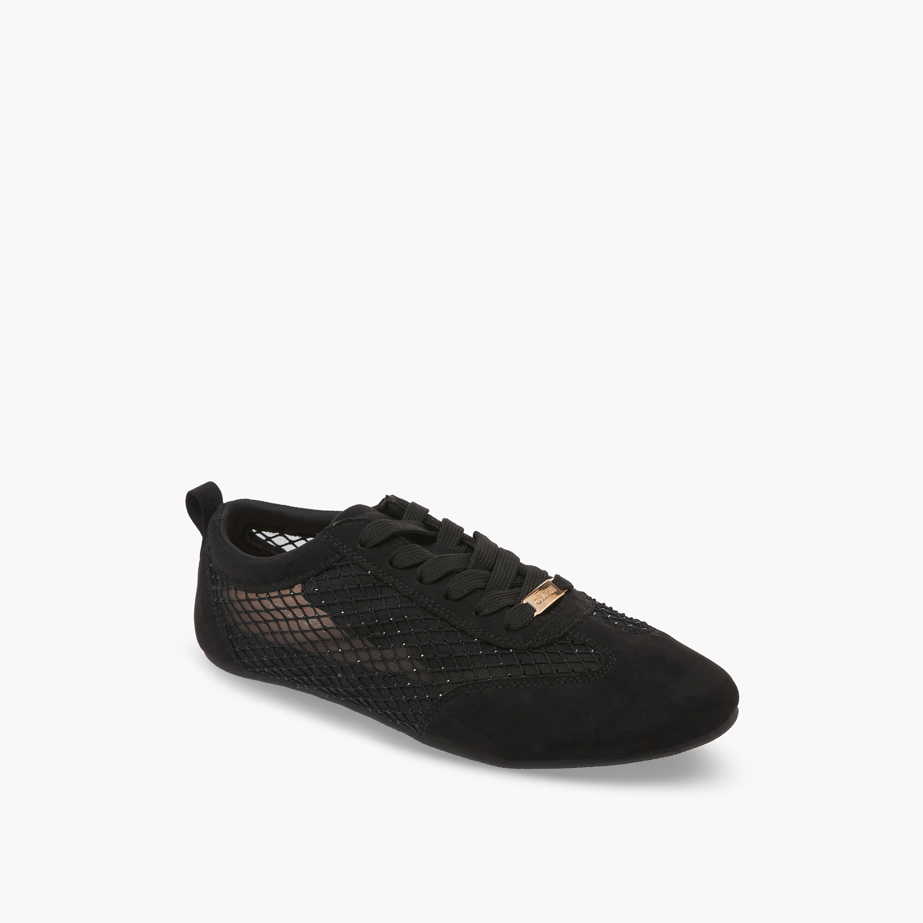 حذاء سنيكرز بتفاصيل شبكية ورباط إغلاق للنساء من سيليست-women-shoes-sneakers-image-2