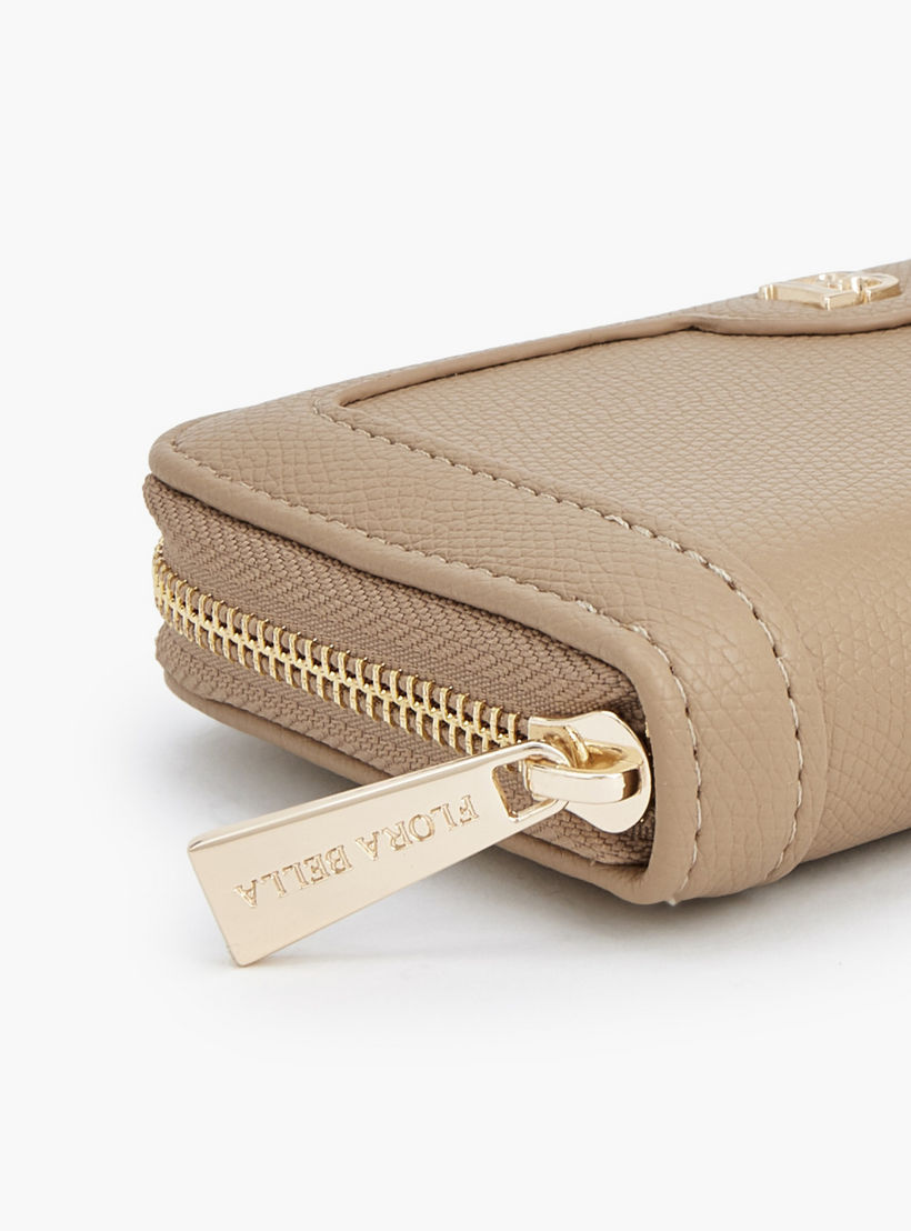 Flora Bella Textured Wallet with Zip Closure-women-bagsandwallets-wallets-image-4