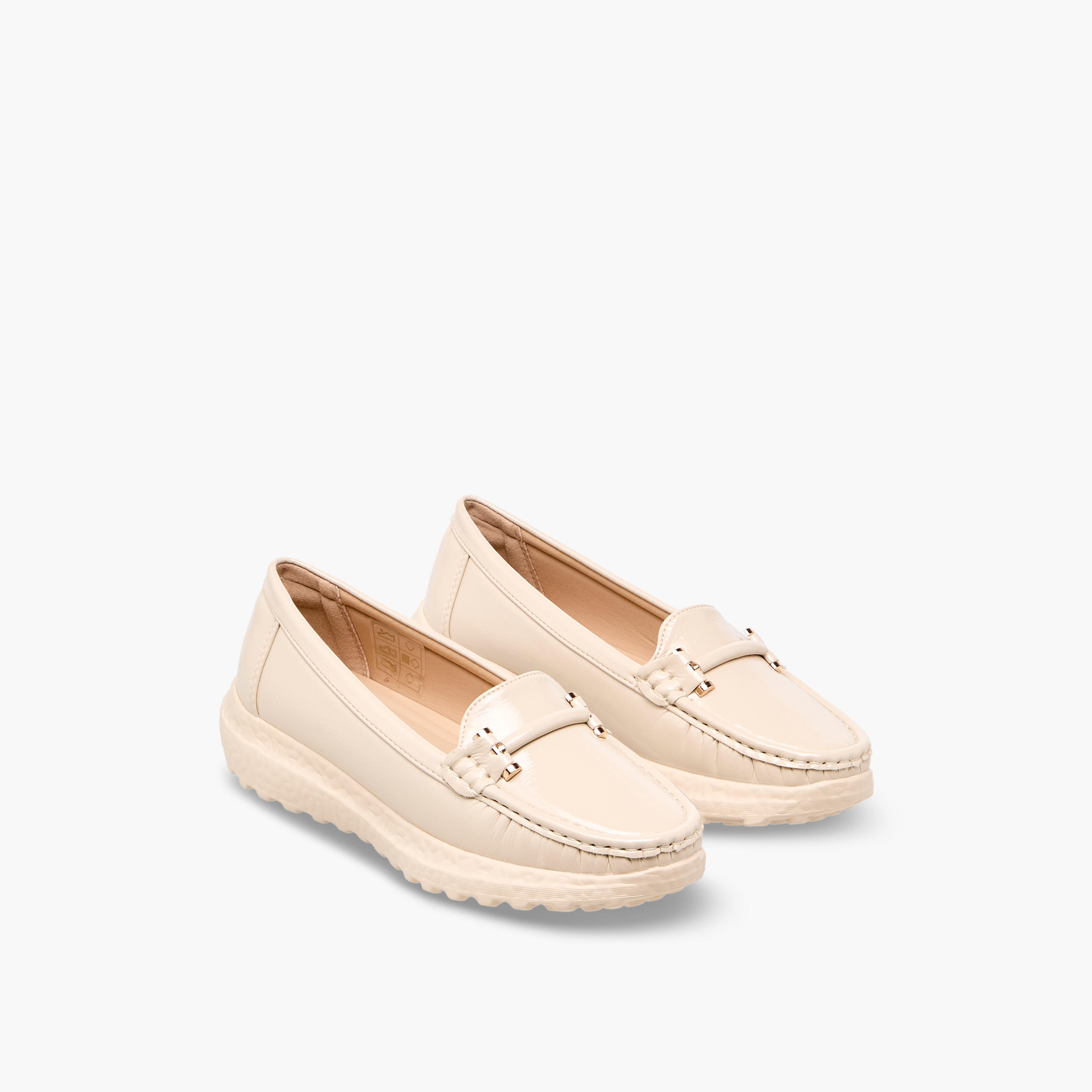 Le Confort Women Metal Accent Loafers-women-shoes-loafersandmoccasins-image-1