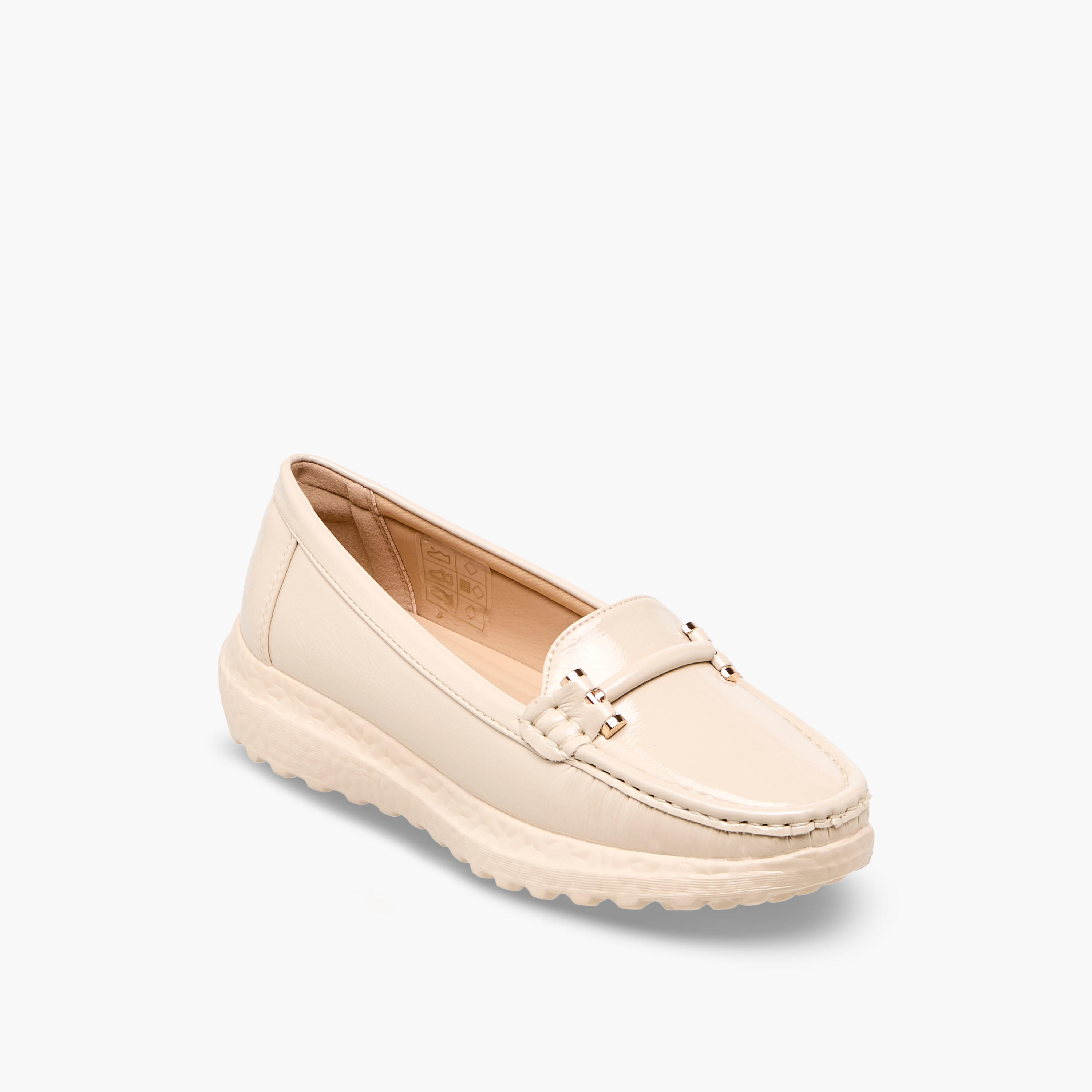 Le Confort Women Metal Accent Loafers-women-shoes-loafersandmoccasins-image-2