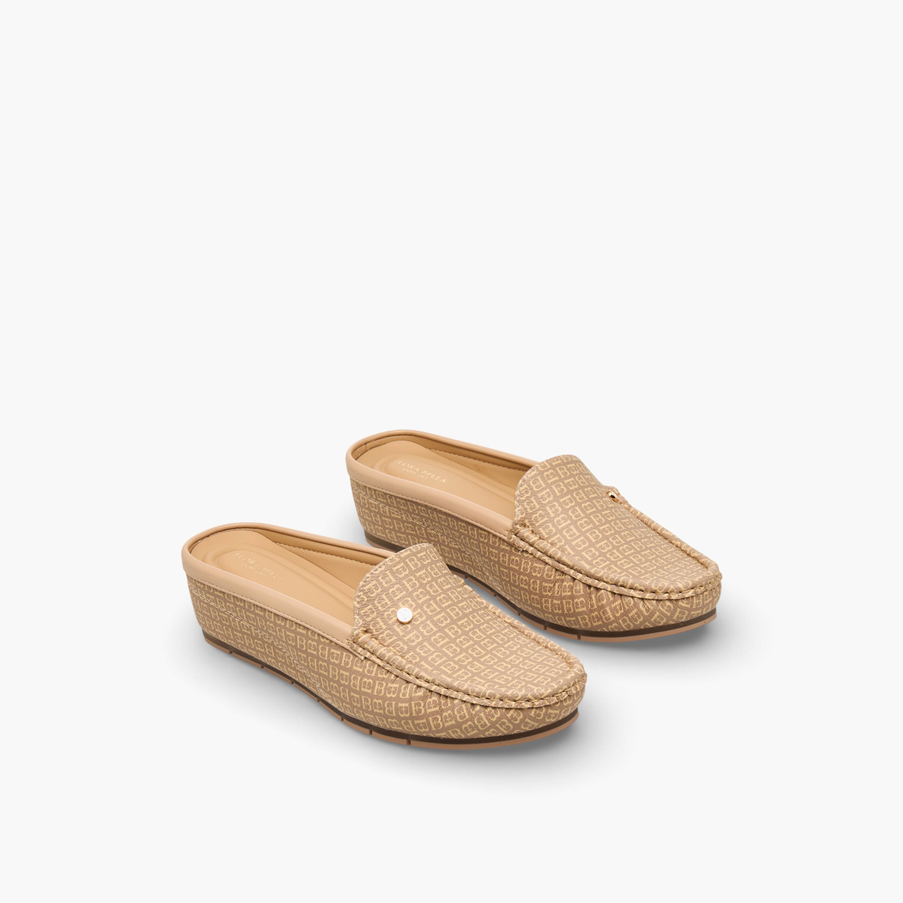 حذاء ميول سهل الارتداء للنساء من فلورا بيلا-women-shoes-flats-mules-image-1