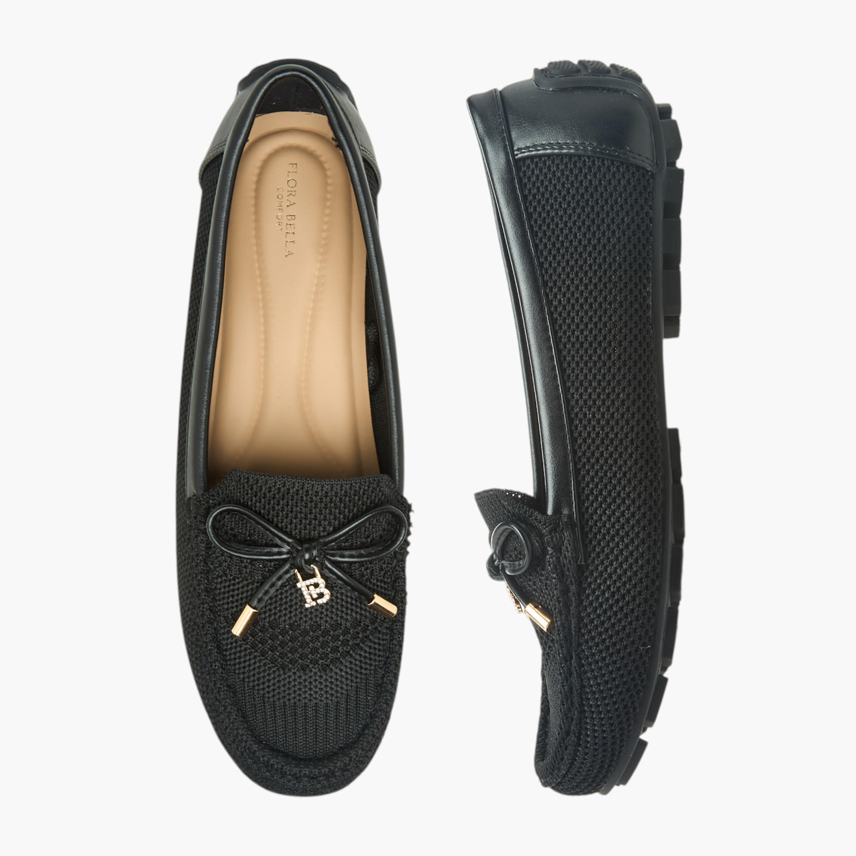 Flora Bella Women Knit Detail Moccasins-women-shoes-flats-moccasins-image-1