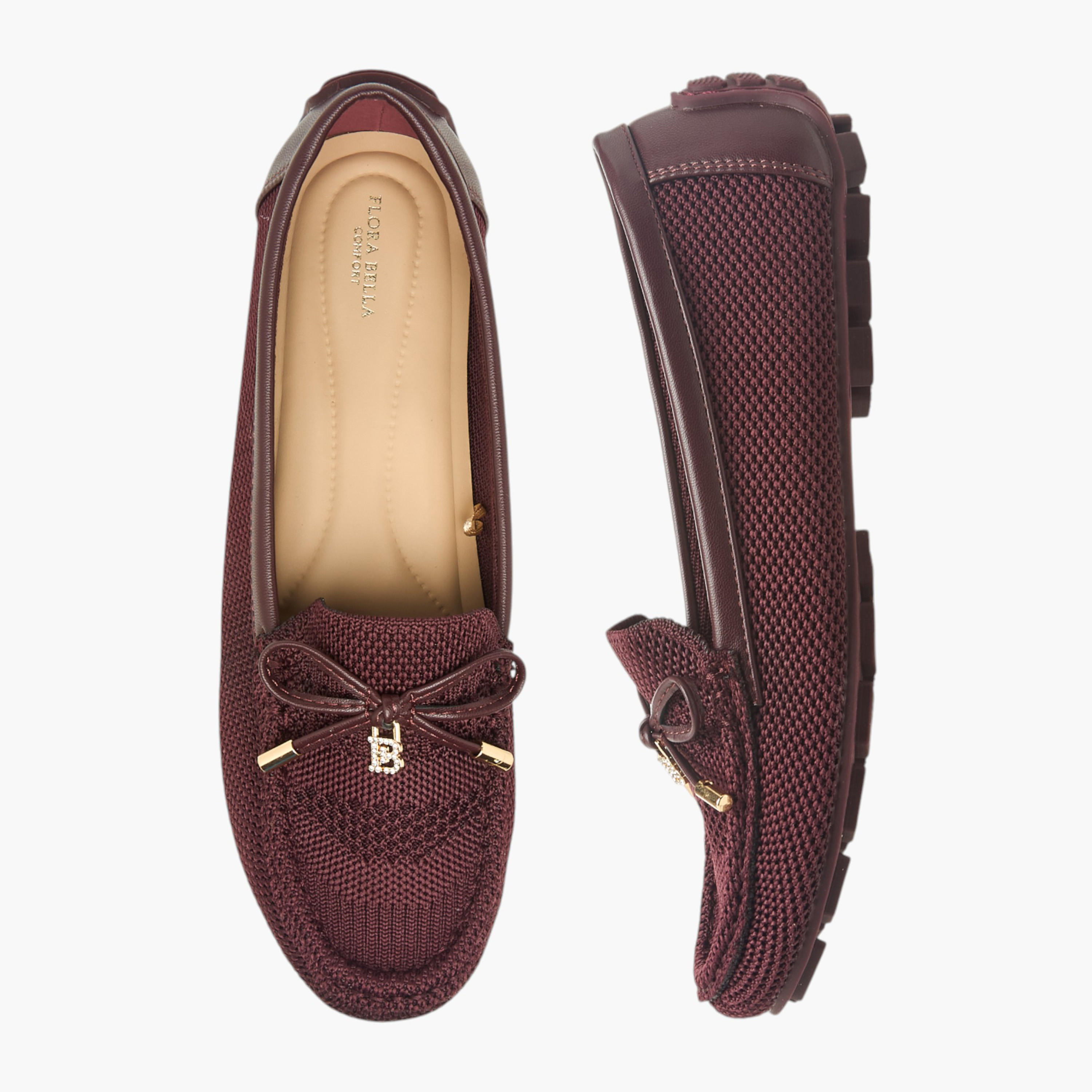 Flora Bella Women Knit Detail Moccasins-women-shoes-flats-moccasins-image-1