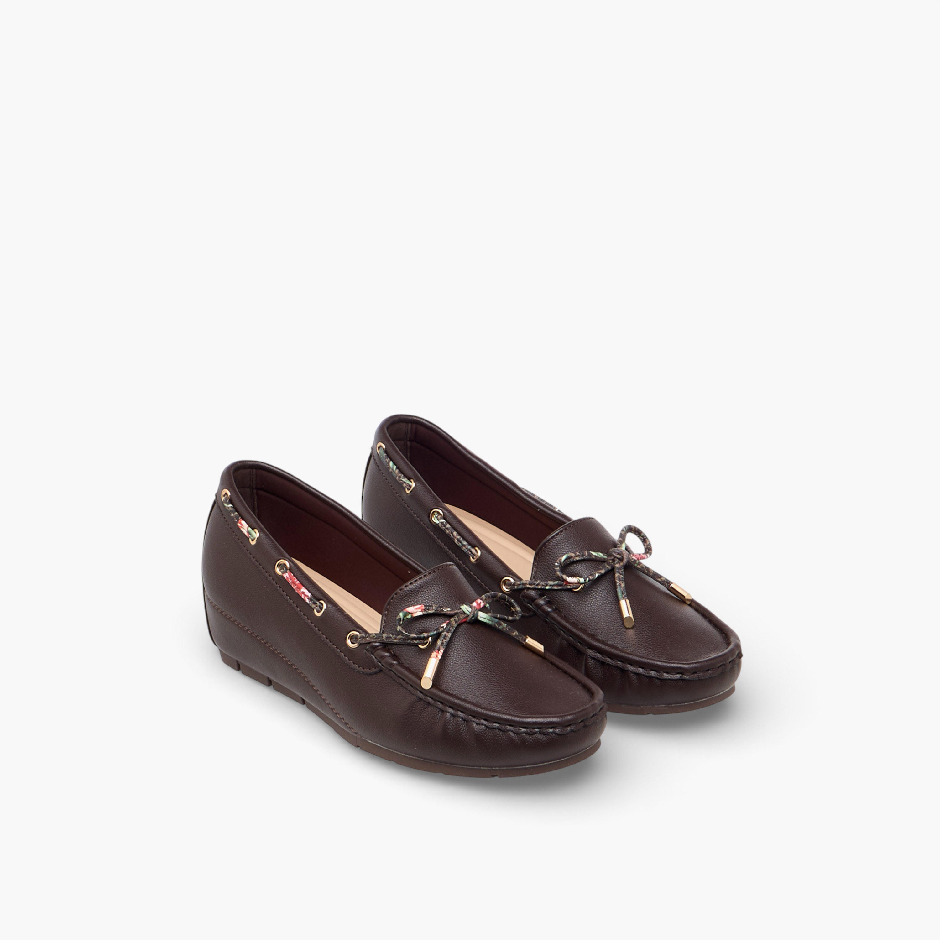 Flora Bella Women Wedge Heel Loafers-women-shoes-heels-image-1