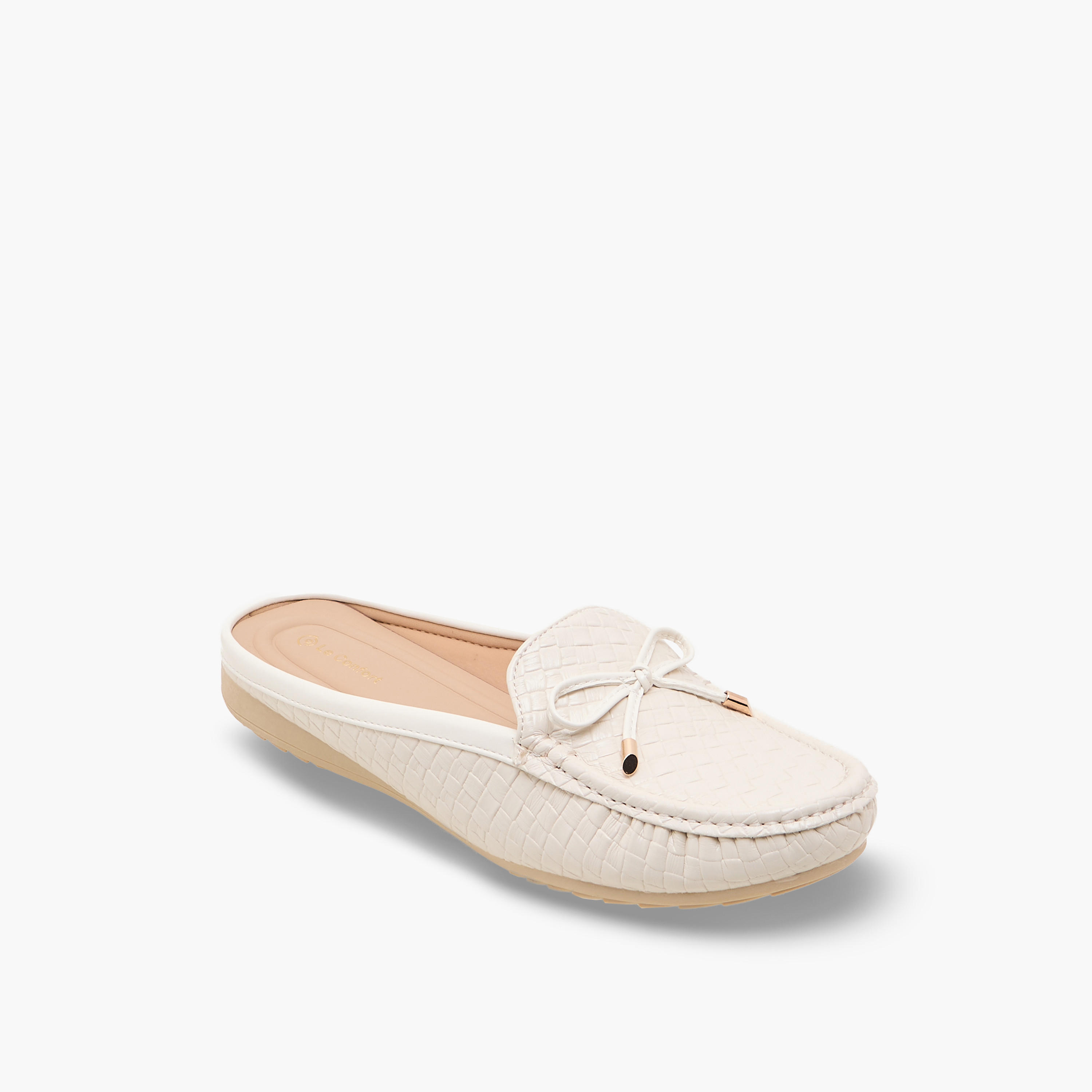شبشب ميول سهل الارتداء للنساء من لو كونفورت-women-shoes-flats-mules-image-2
