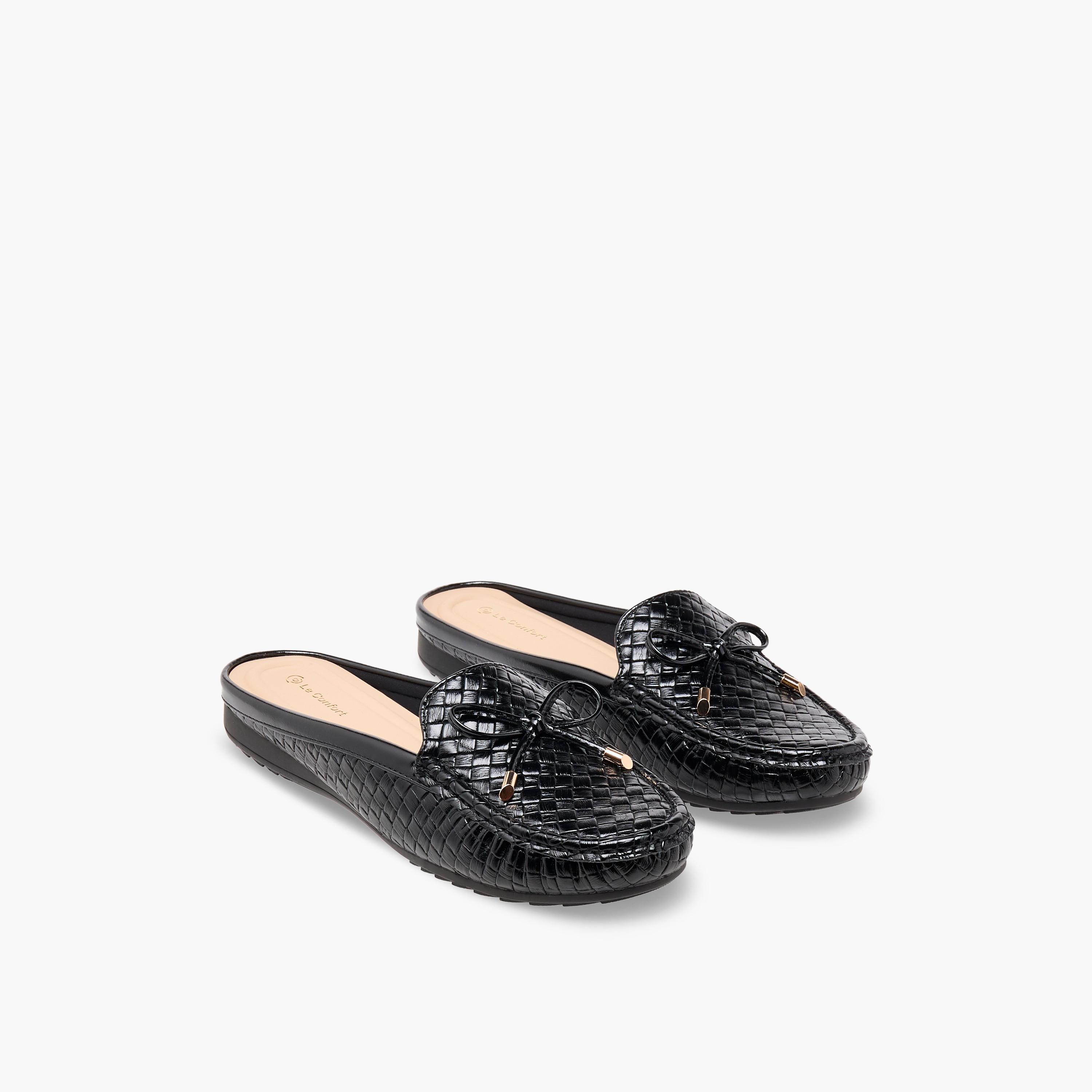 شبشب ميول سهل الارتداء للنساء من لو كونفورت-women-shoes-flats-mules-image-1