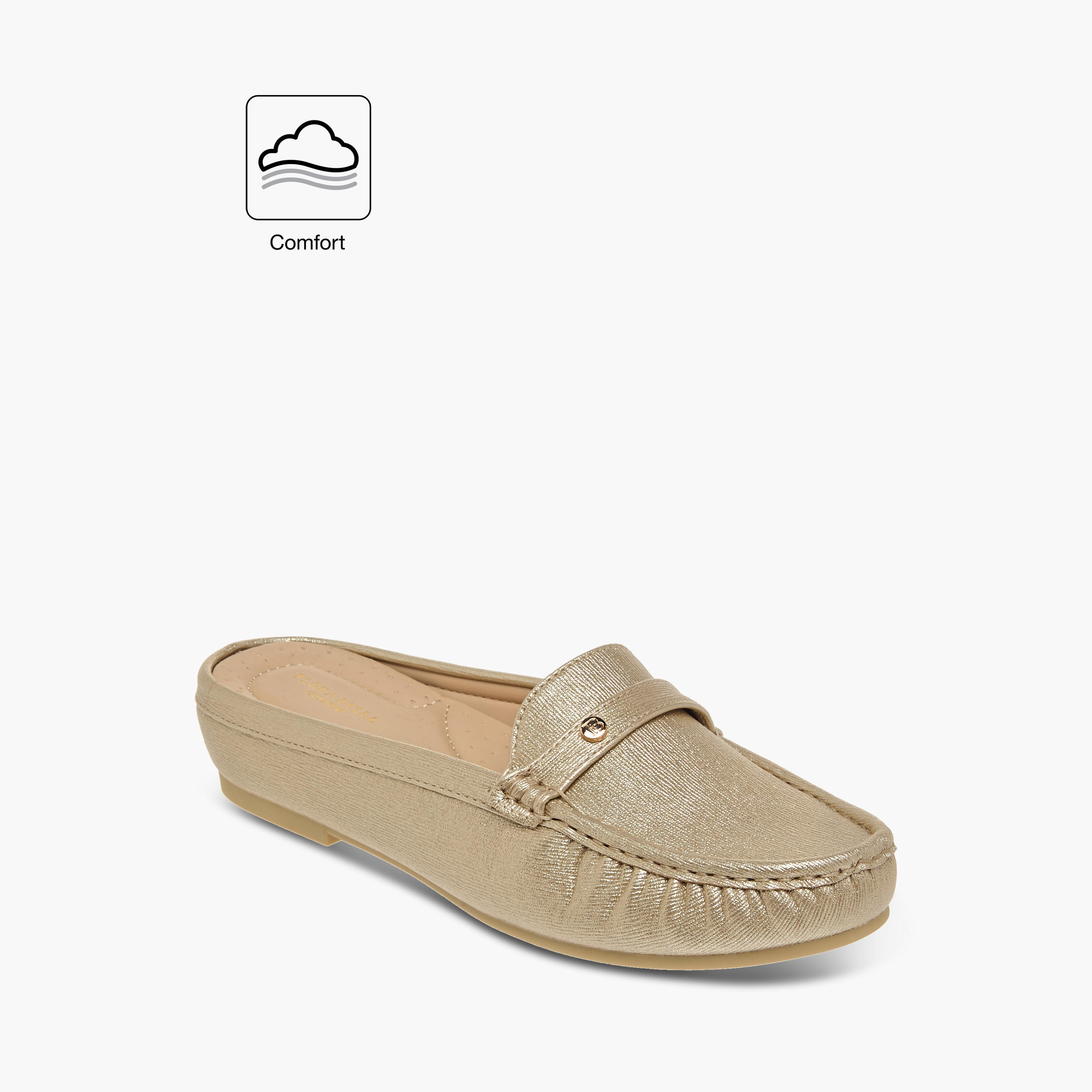 حذاء ميول مريح سهل الارتداء بارز الملمس من فلورا بيلا-women-shoes-flats-mules-image-2