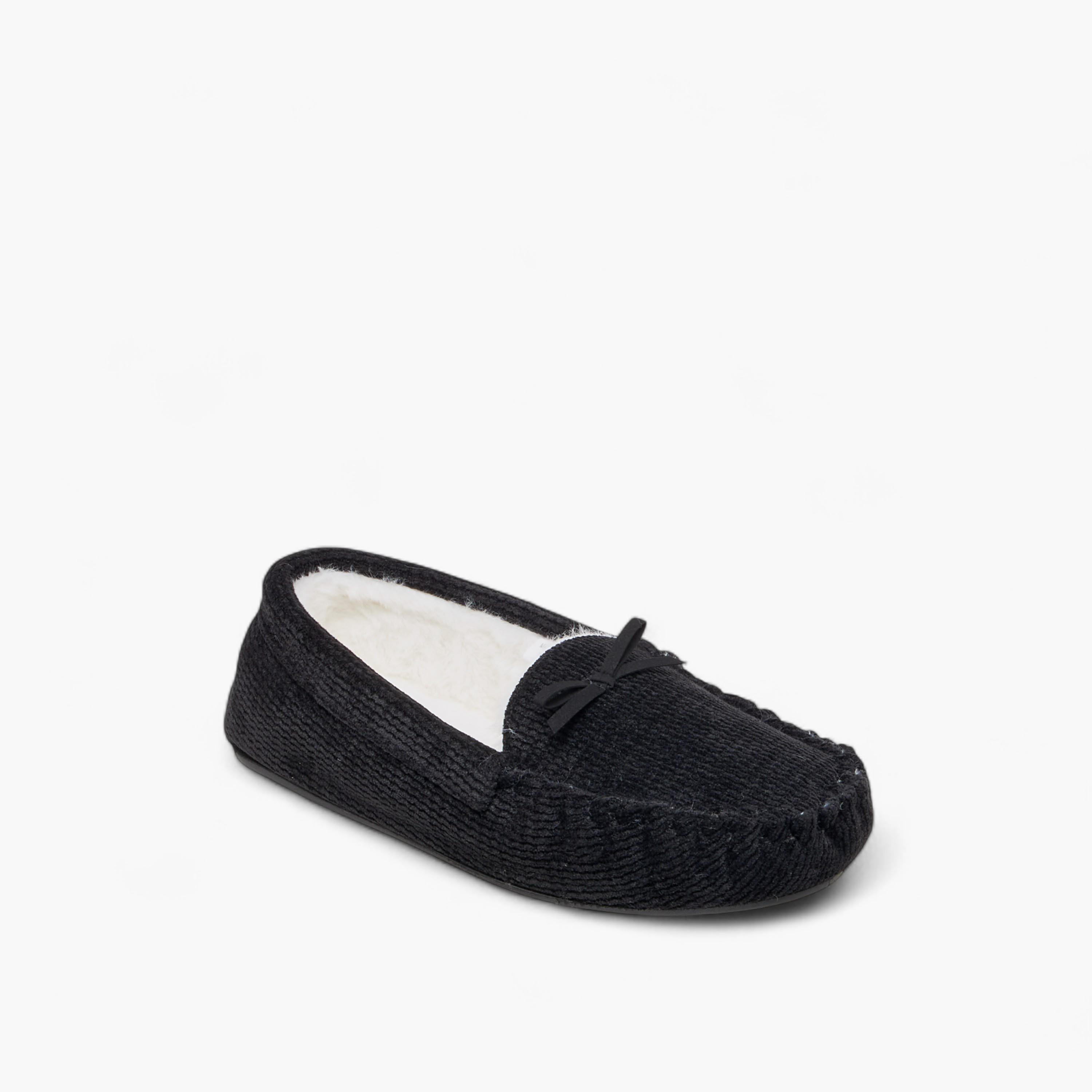 Le Confort Bow Accent Bedroom Moccasins-women-shoes-bedroomslippers-image-2