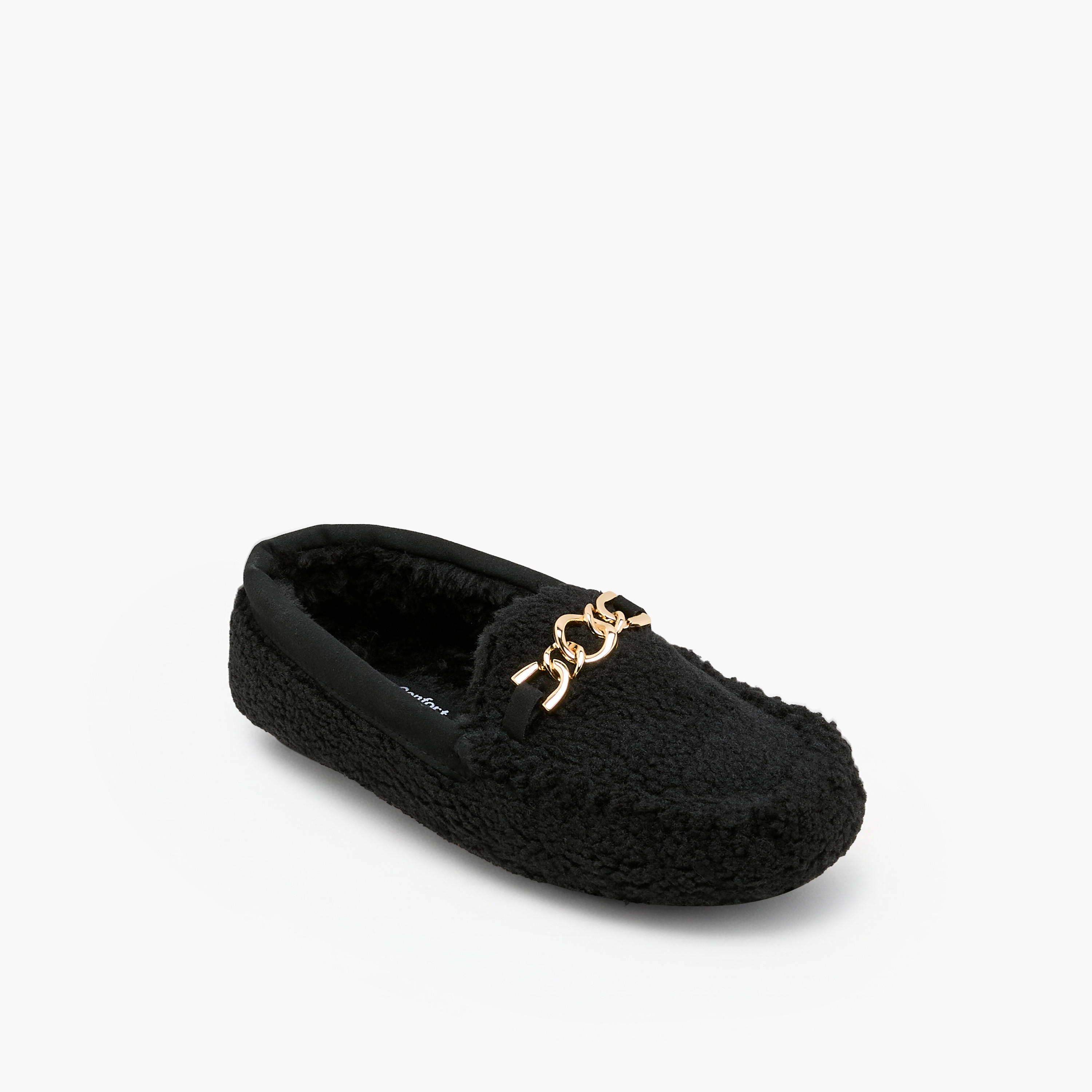 Le Confort Women Plush Bedroom Slippers-women-shoes-bedroomslippers-image-2