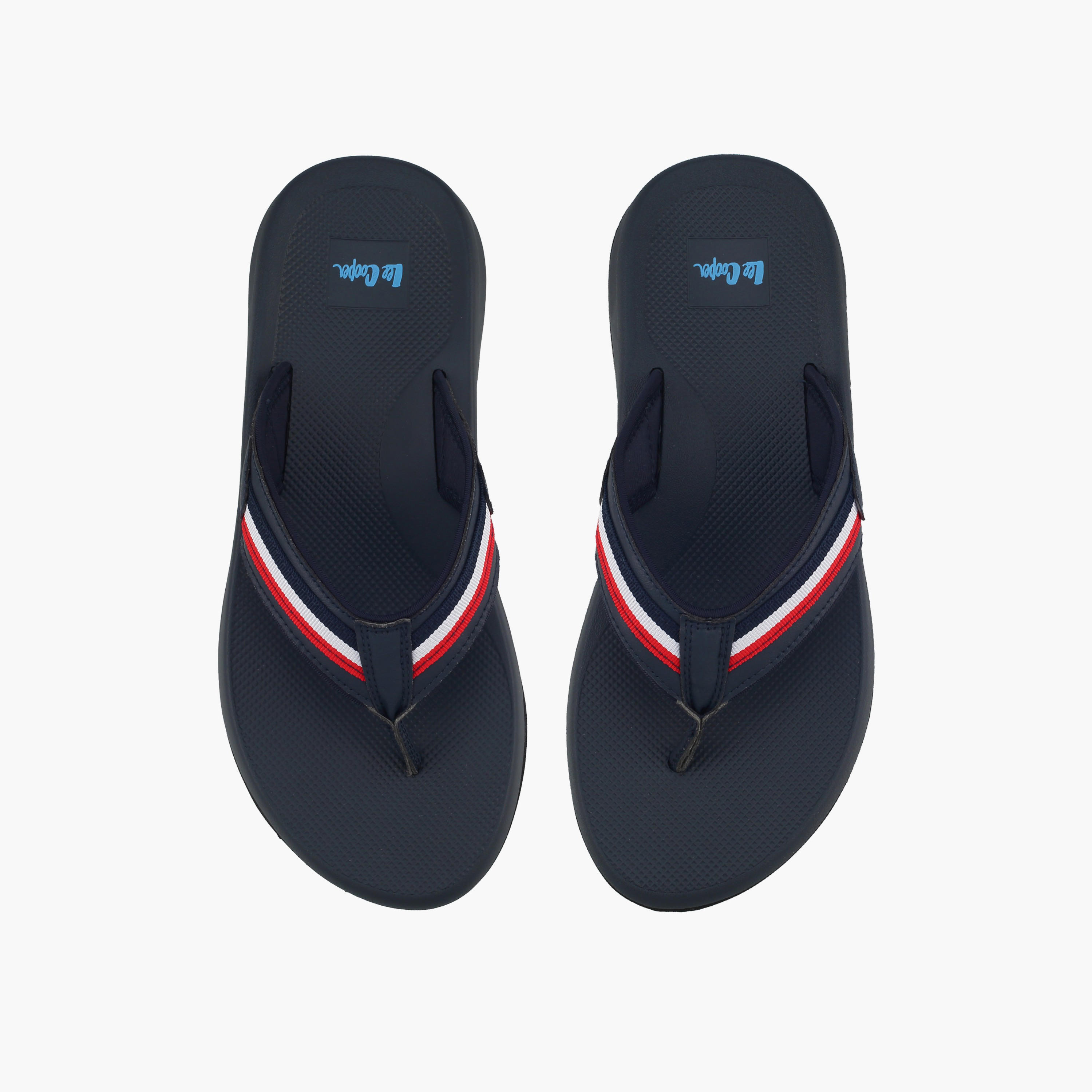 Lee Cooper Men Striped Flip Flops-men-shoes-flipflopsandslides-image-1