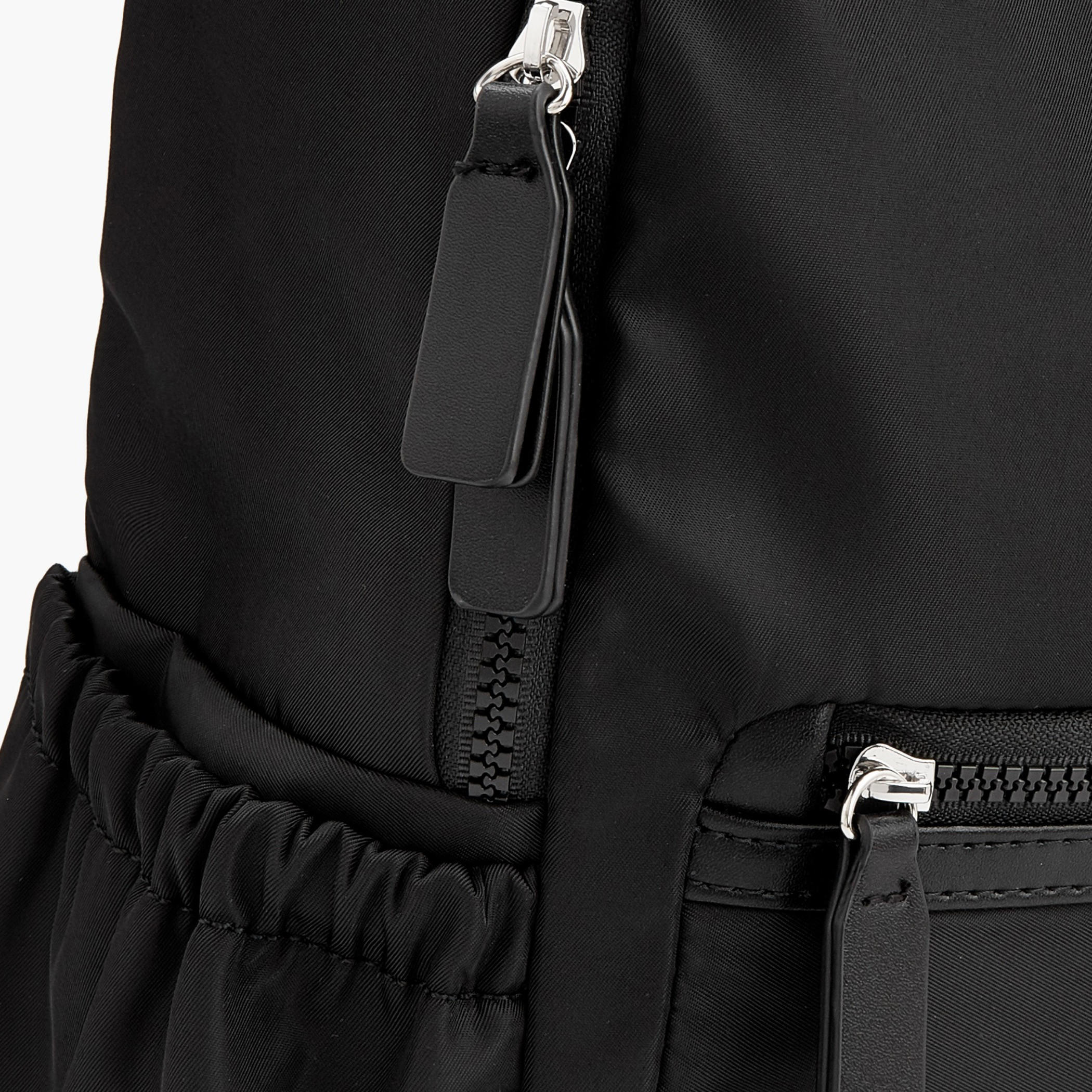 Lee Cooper Logo Print Backpack with Padded Shoulder Straps-school-bagsandbackpacks-backpacks-image-3