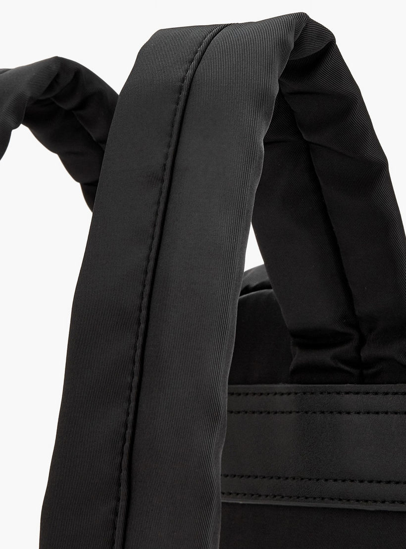 Lee Cooper Logo Print Backpack with Padded Shoulder Straps-school-bagsandbackpacks-backpacks-image-2