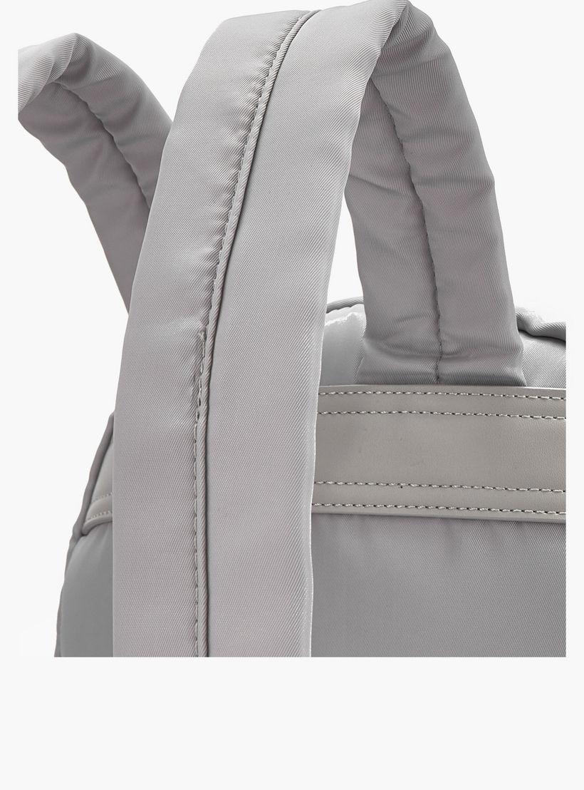 Lee Cooper Logo Print Backpack with Padded Shoulder Straps-school-bagsandbackpacks-backpacks-image-6