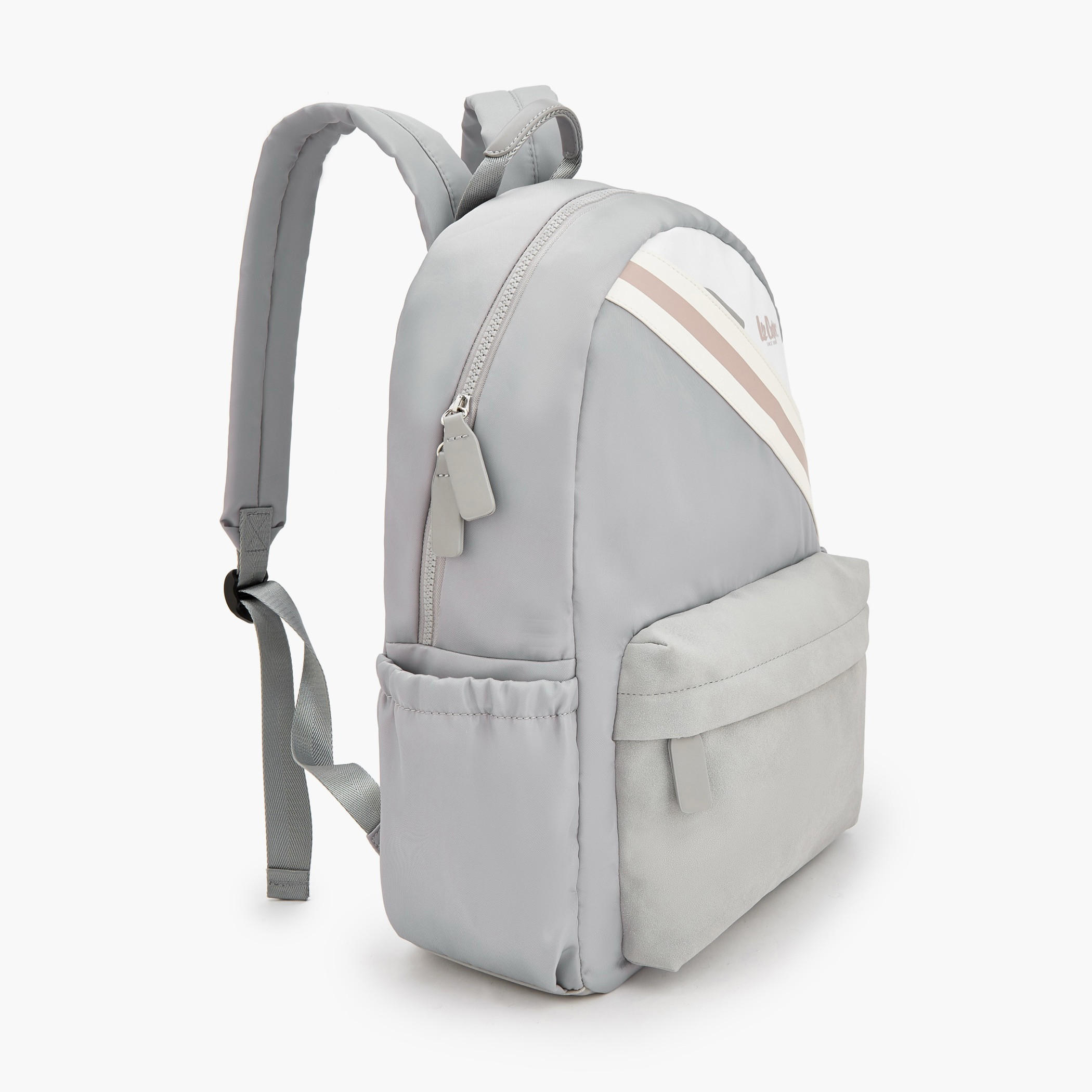 Lee Cooper Logo Print Backpack with Adjustable Shoulder Straps-school-bagsandbackpacks-backpacks-image-4