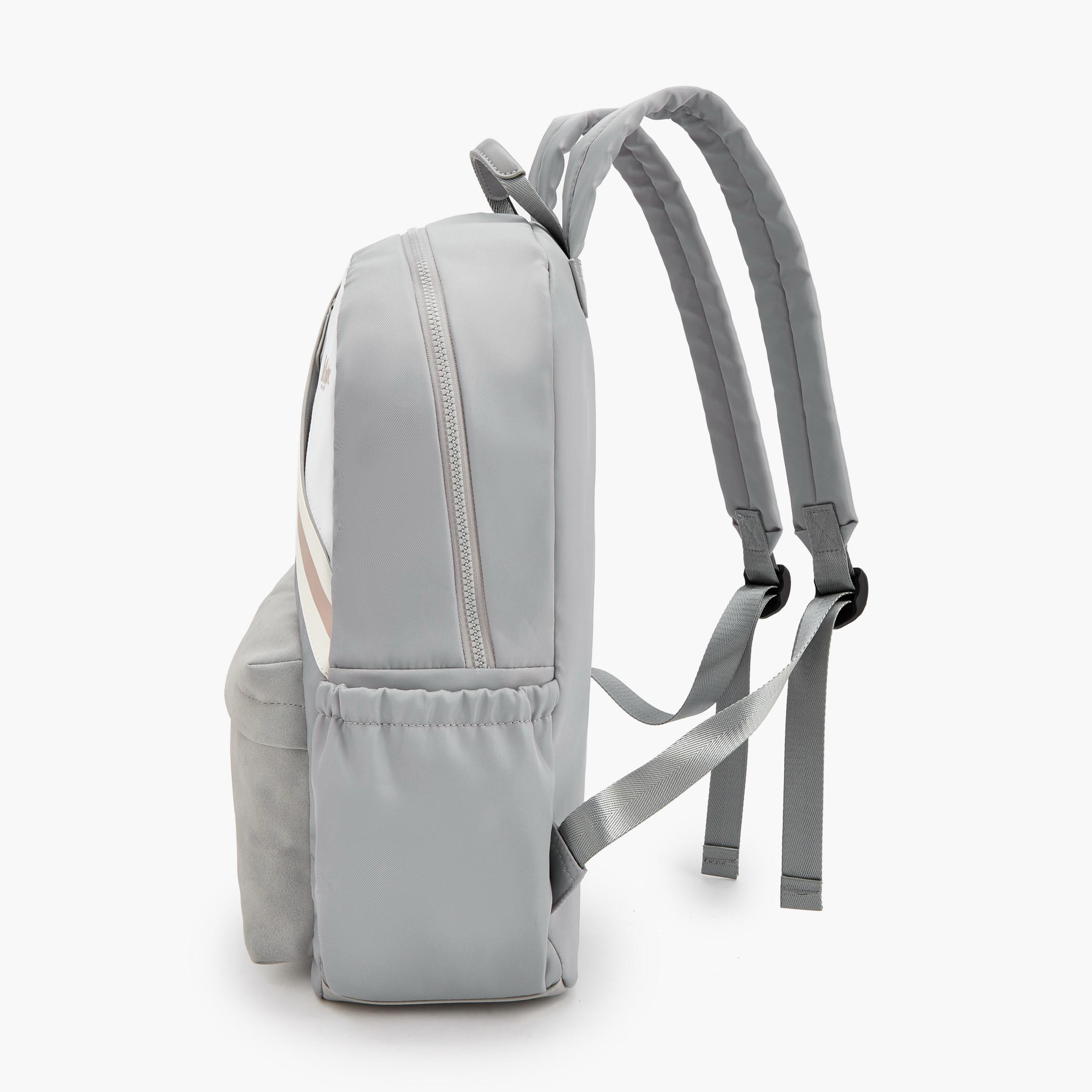 Lee Cooper Logo Print Backpack with Adjustable Shoulder Straps-school-bagsandbackpacks-backpacks-image-5