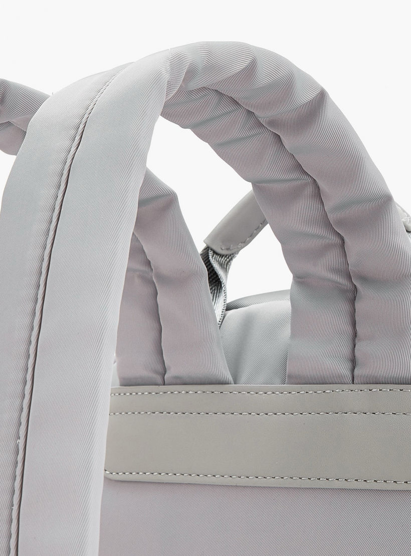 Lee Cooper Logo Print Backpack with Adjustable Shoulder Straps-school-bagsandbackpacks-backpacks-image-2