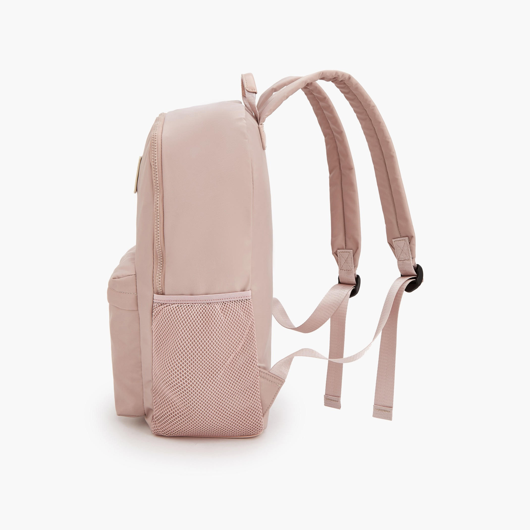 شنطة ظهر بأحزمة كتف مبطنة وزخرفة الشعار من لي كوبر-women-bagsandwallets-backpacks-image-5