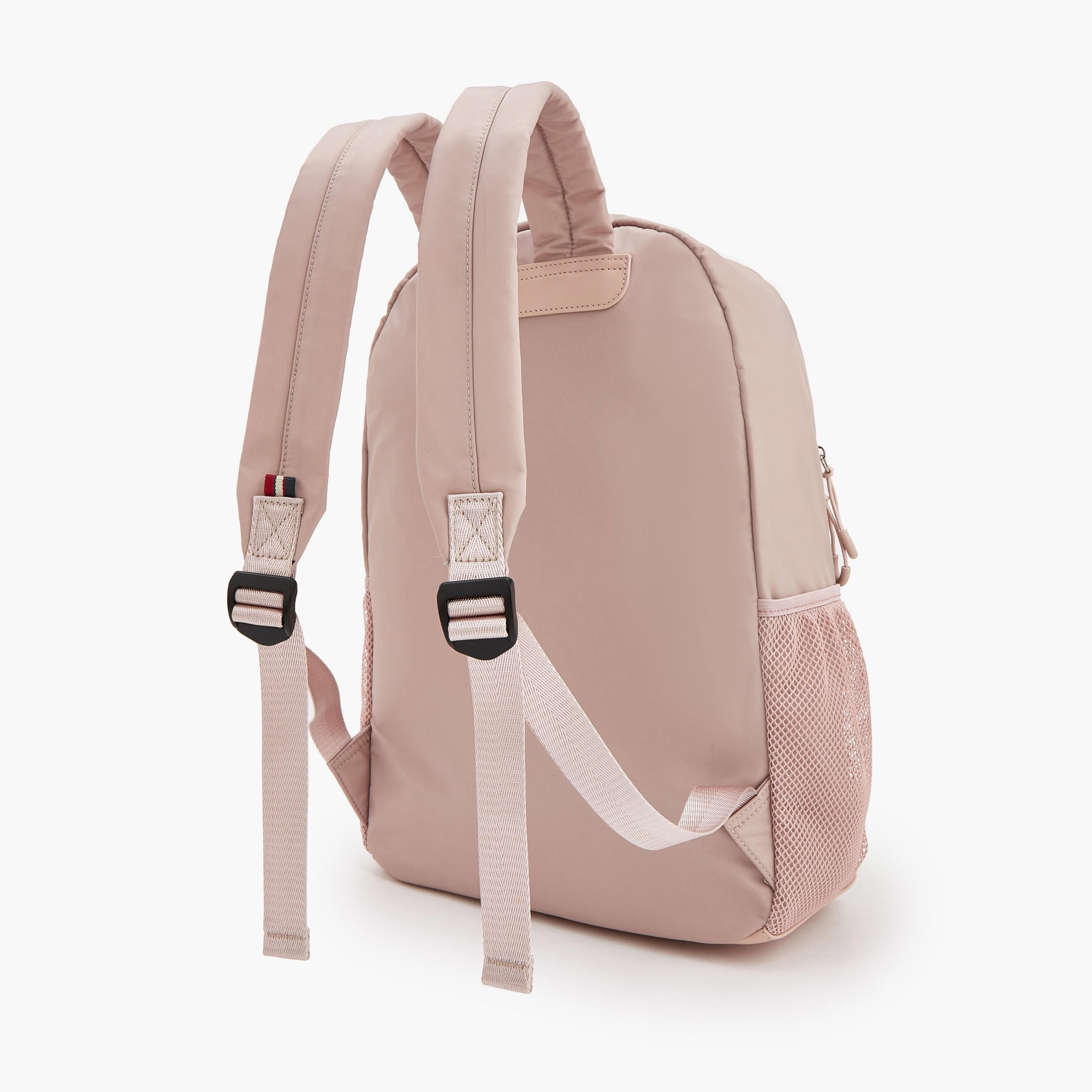 شنطة ظهر بأحزمة كتف مبطنة وزخرفة الشعار من لي كوبر-women-bagsandwallets-backpacks-image-6