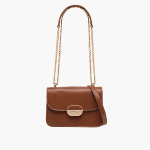 Flora Bella Solid Crossbody Bag with Detachable Strap-women-image-1