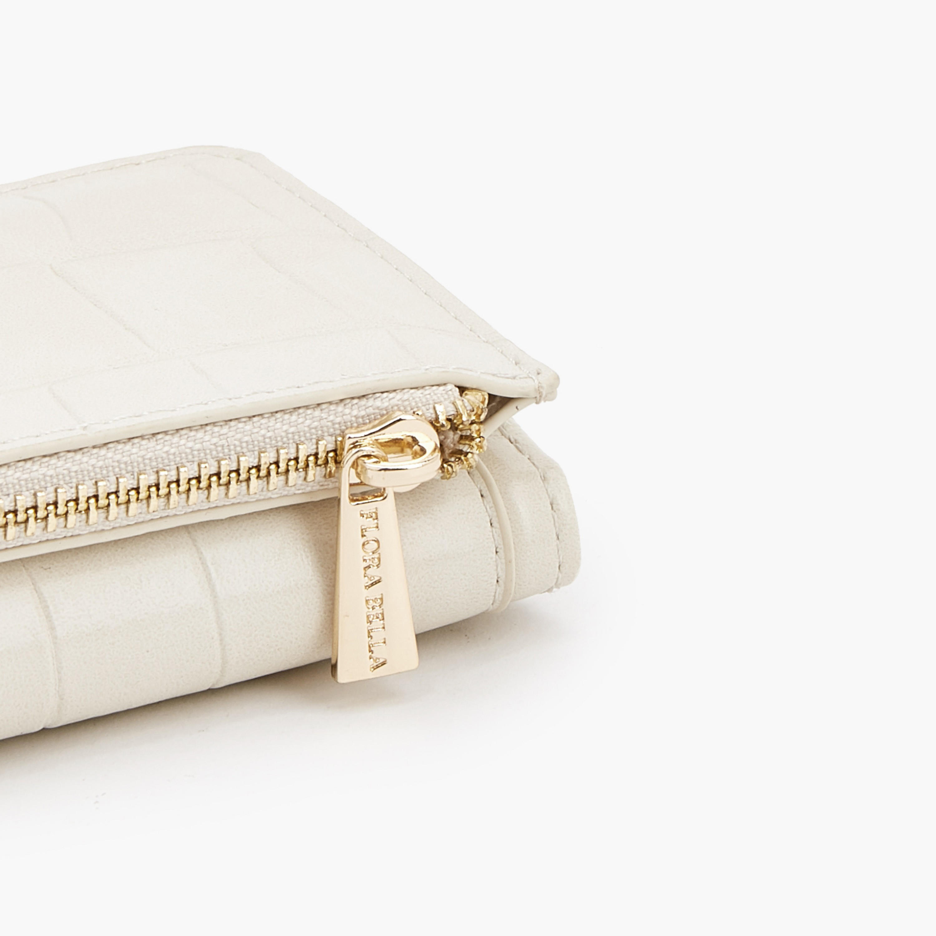 Flora Bella Textured Trifold Wallet with Zip Pocket-women-bagsandwallets-wallets-image-5