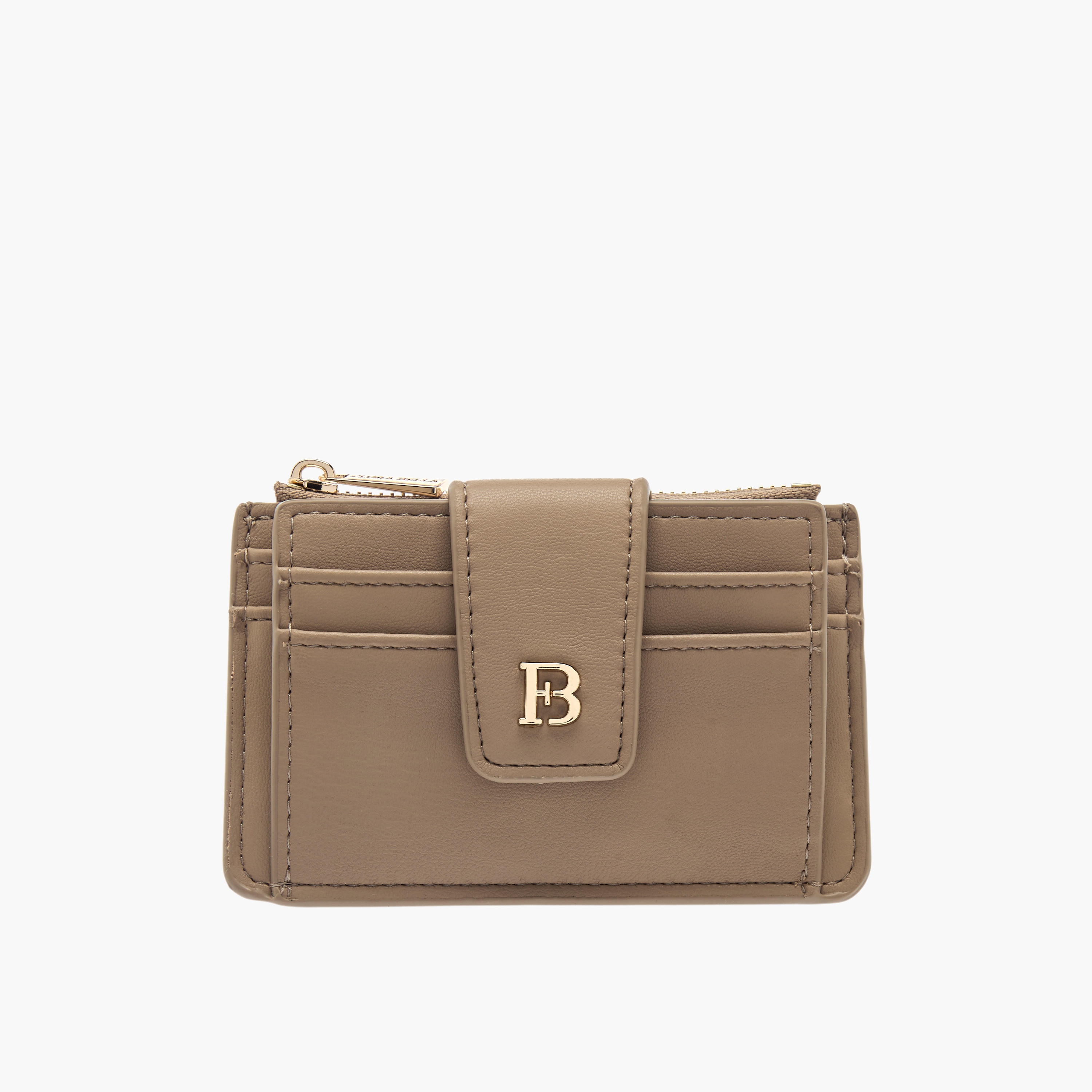 حامل بطاقات سادة بسحاب إغلاق من فلورا بيلا-women-bagsandwallets-wallets-image-1