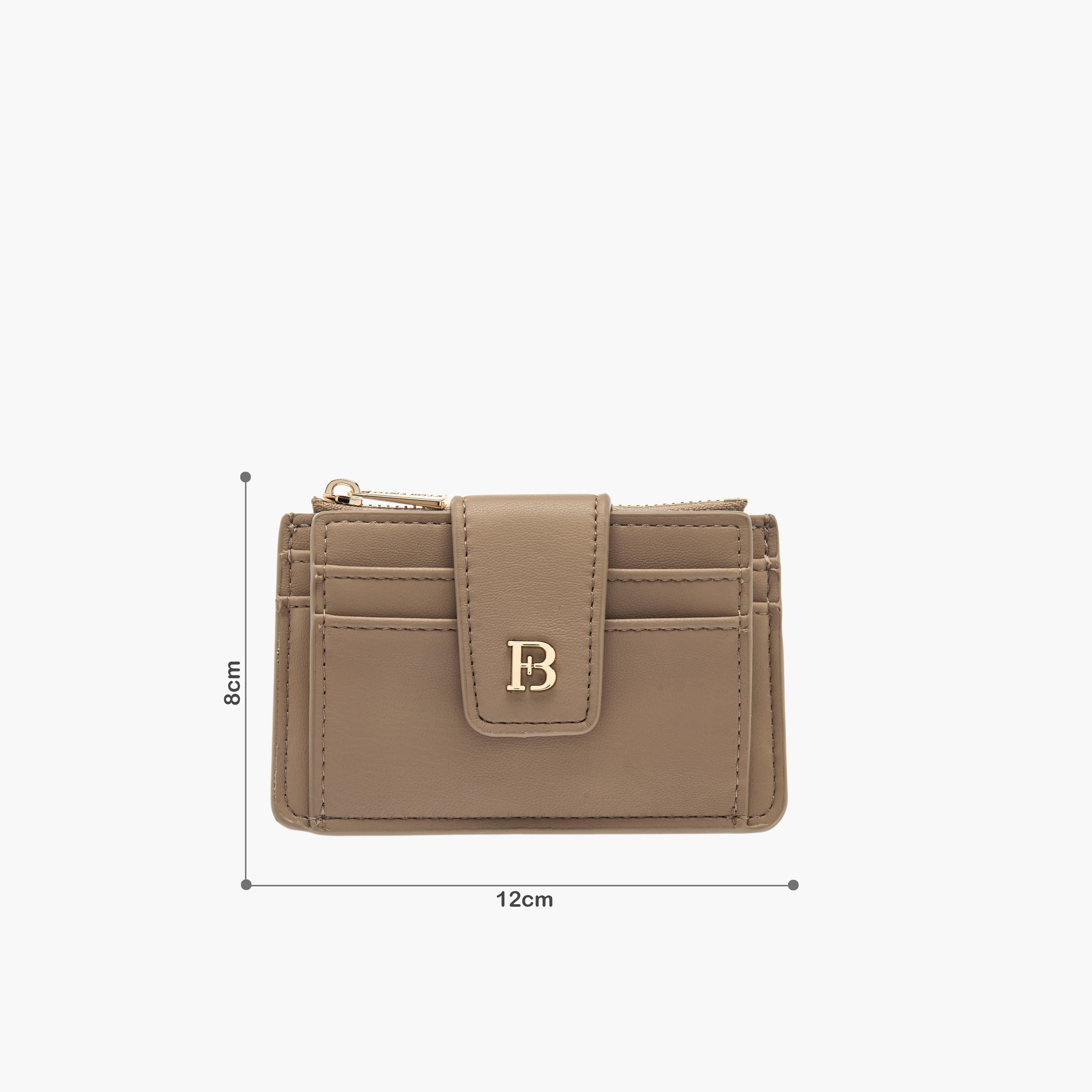 حامل بطاقات سادة بسحاب إغلاق من فلورا بيلا-women-bagsandwallets-wallets-image-2