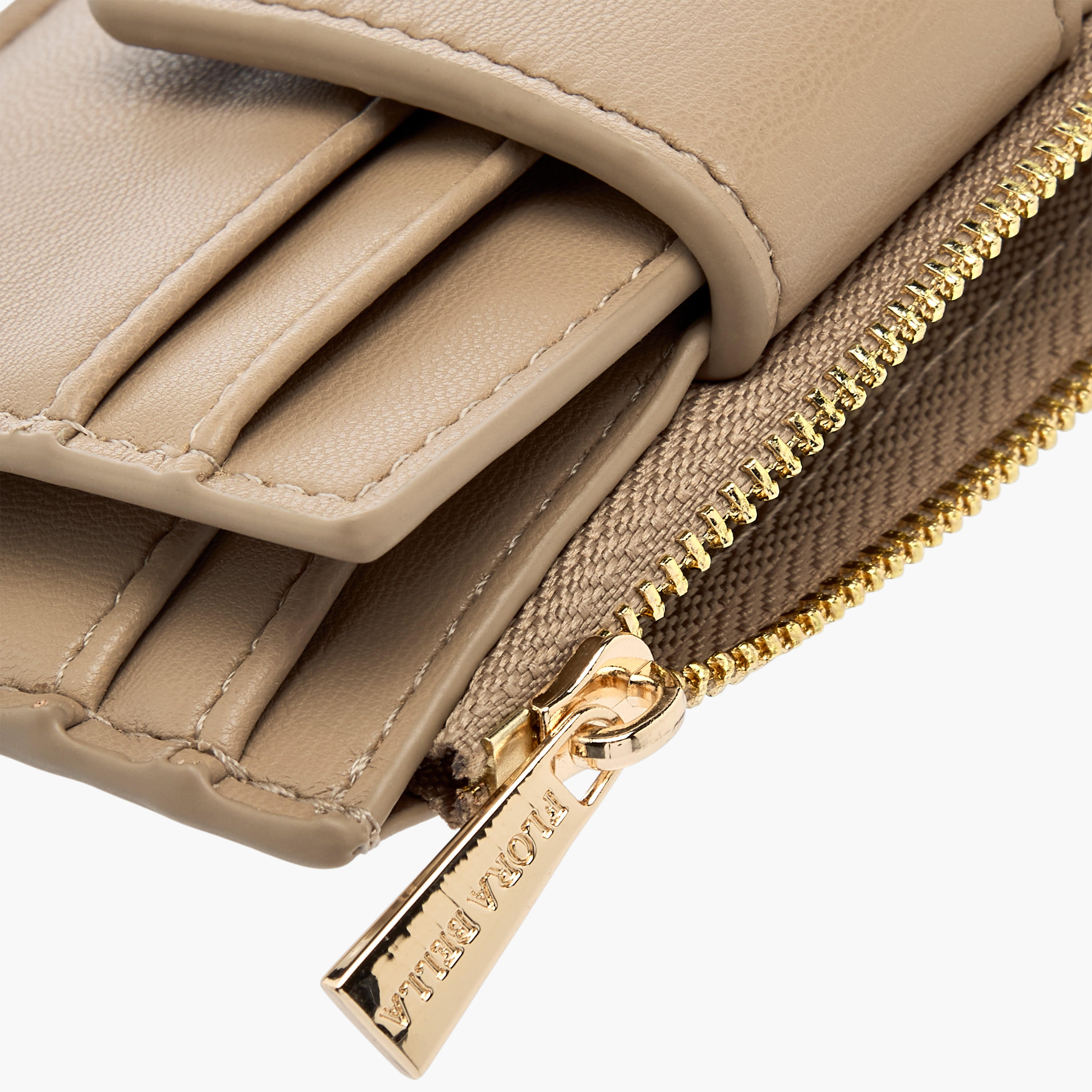 حامل بطاقات سادة بسحاب إغلاق من فلورا بيلا-women-bagsandwallets-wallets-image-4