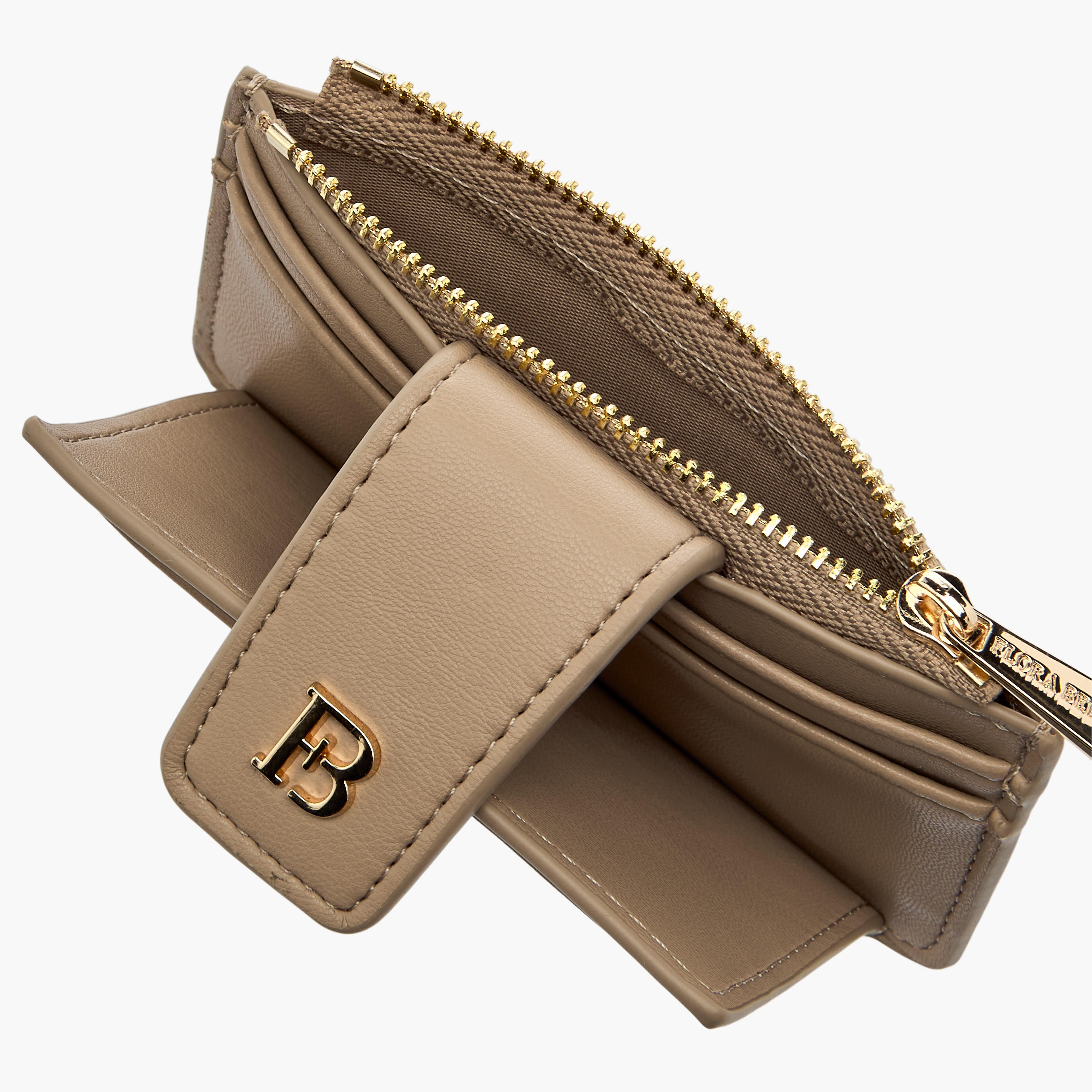 حامل بطاقات سادة بسحاب إغلاق من فلورا بيلا-women-bagsandwallets-wallets-image-5