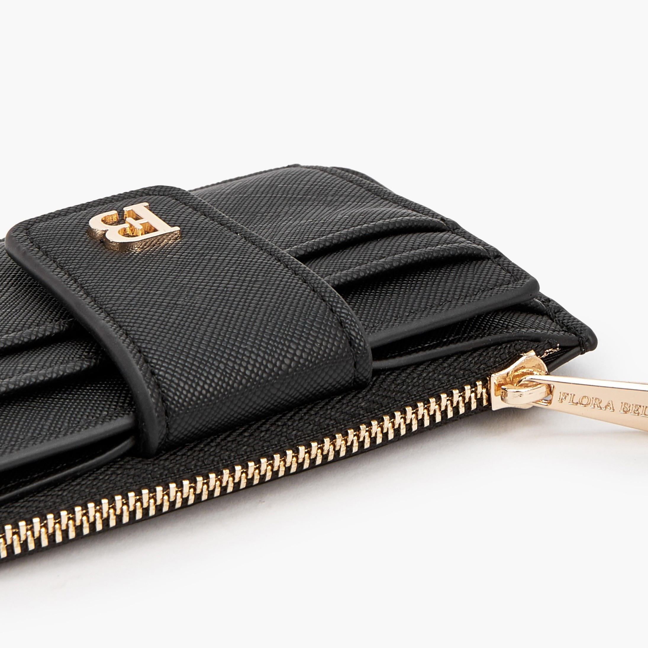Flora Bella Solid Card Holder with Zip Pocket-women-bagsandwallets-wallets-image-5