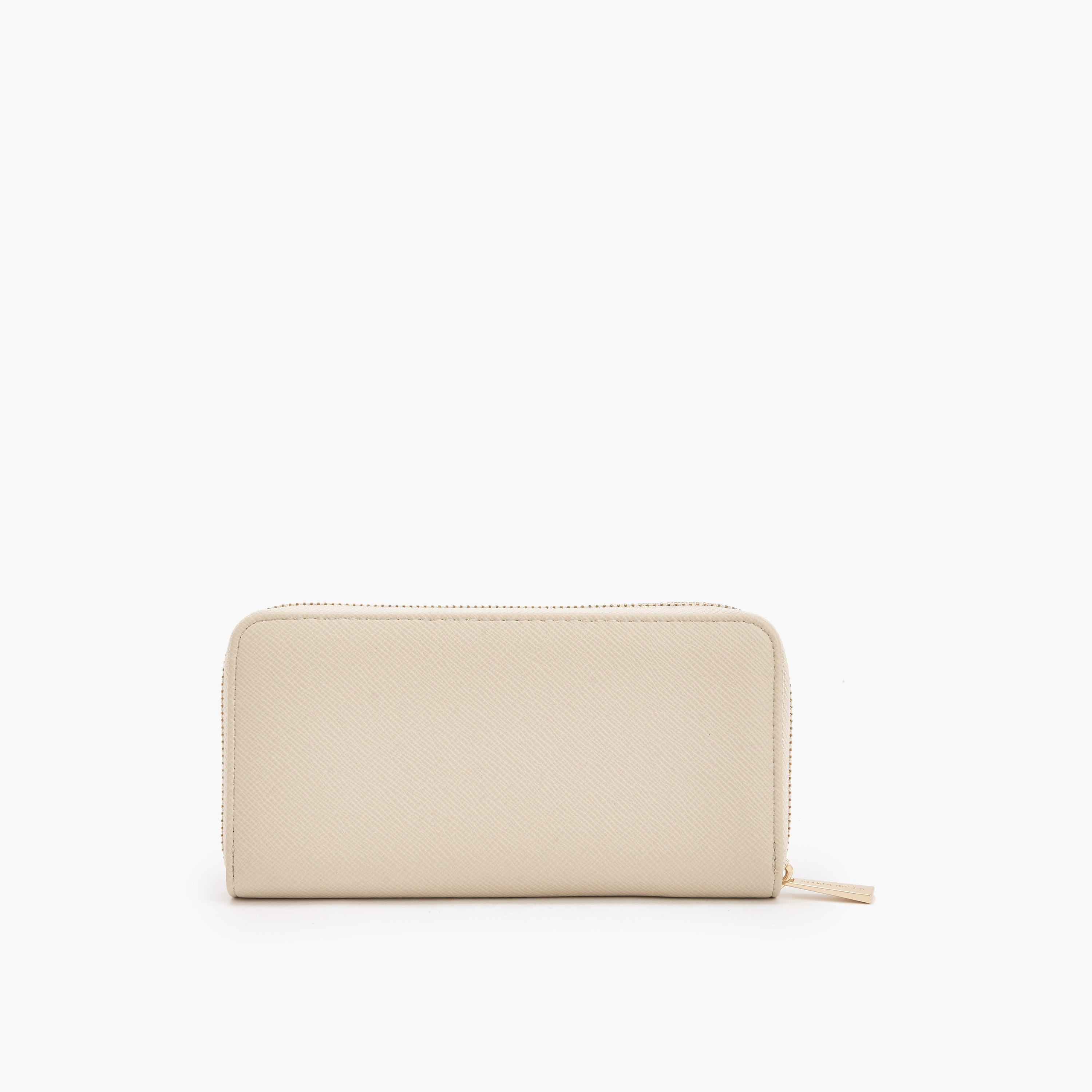 محفظة بسحاب إغلاق دائري وشعار بارز الملمس من فلورا بيلا-women-bagsandwallets-wallets-image-4