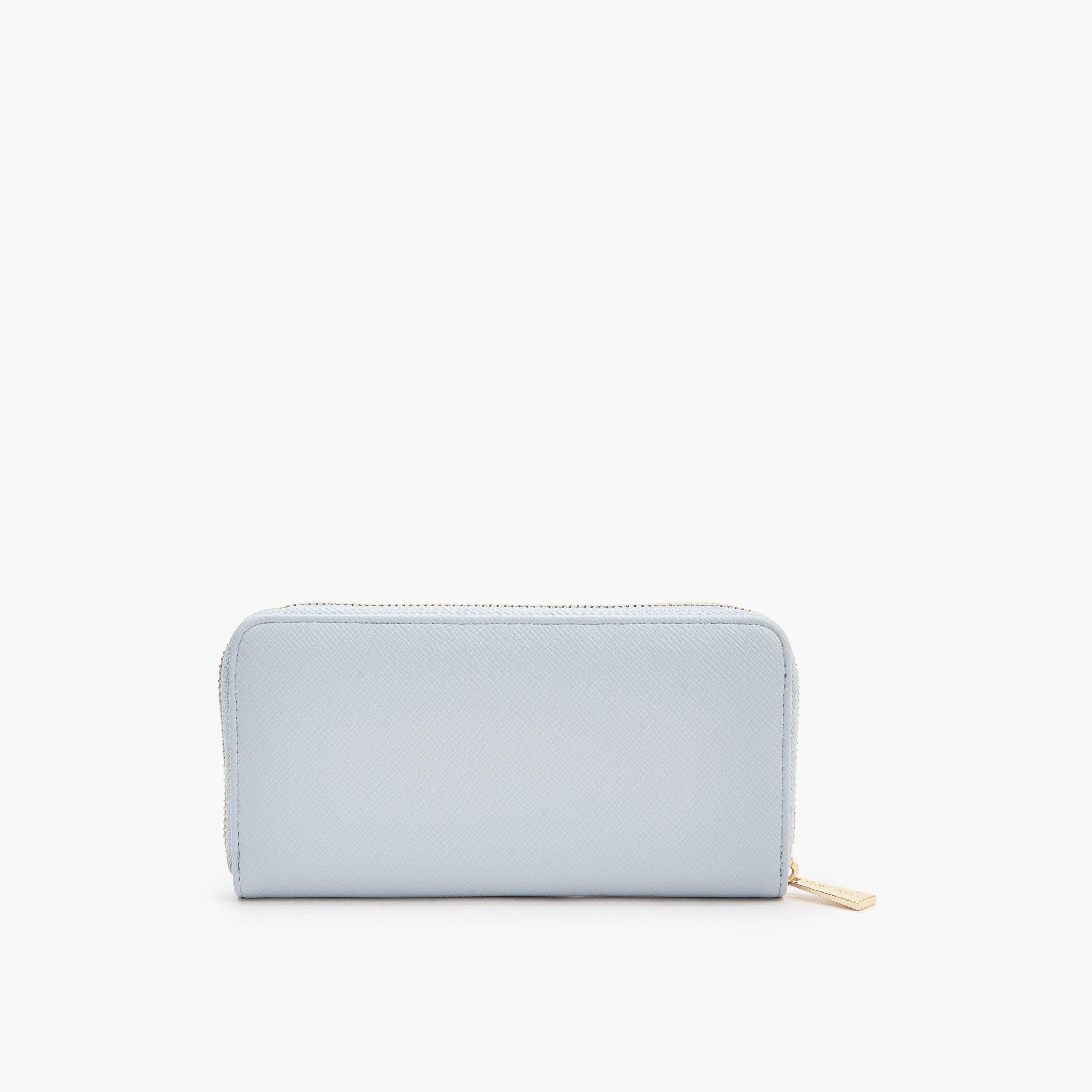 Flora Bella Logo Textured Zip Around Wallet-women-bagsandwallets-wallets-image-7