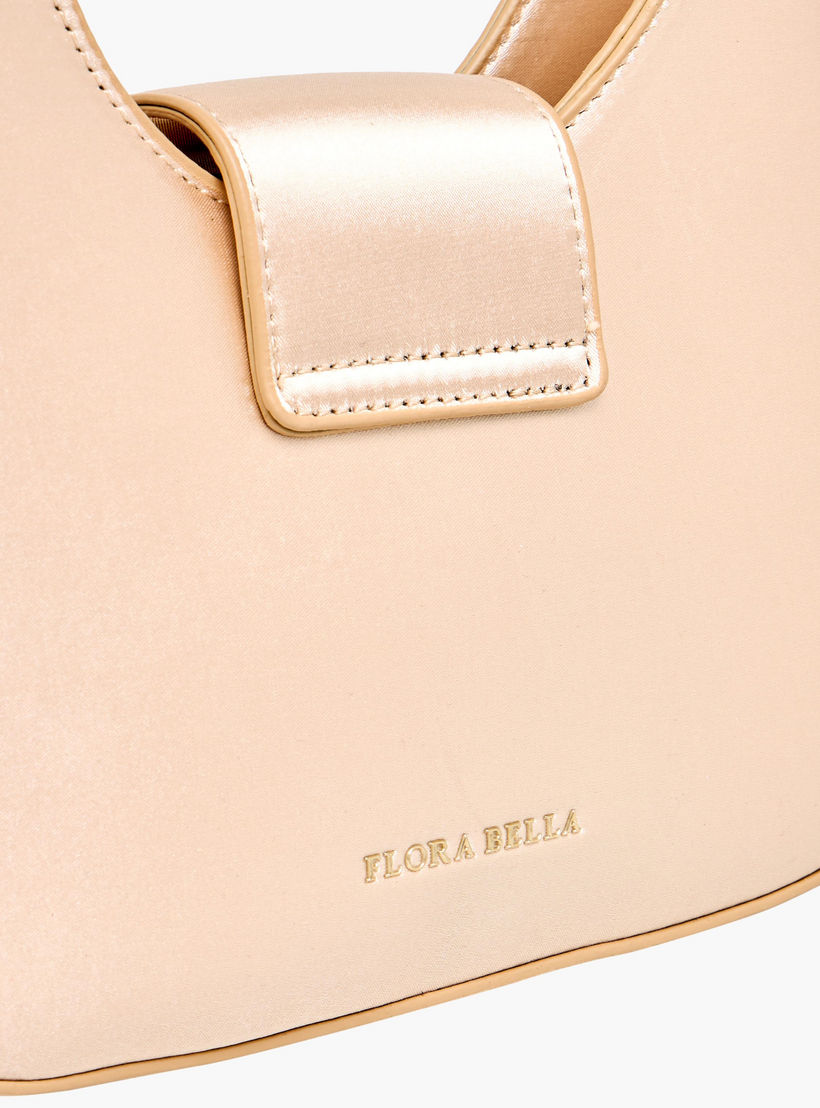 Flora Bella Textured Shoulder Bag with Embellished Button Closure-women-bagsandwallets-handbags-image-7