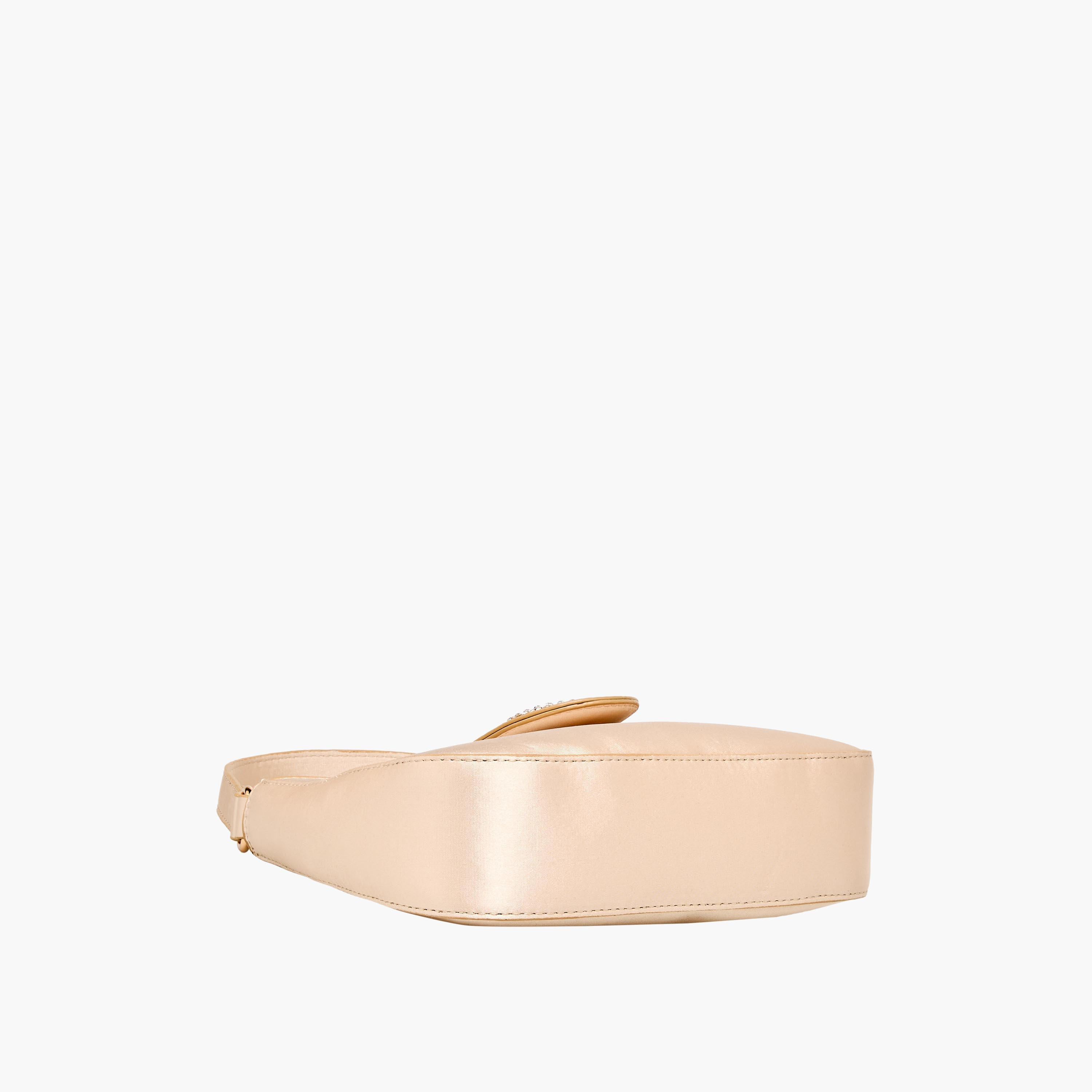 Flora Bella Textured Shoulder Bag with Embellished Button Closure-women-bagsandwallets-handbags-image-8