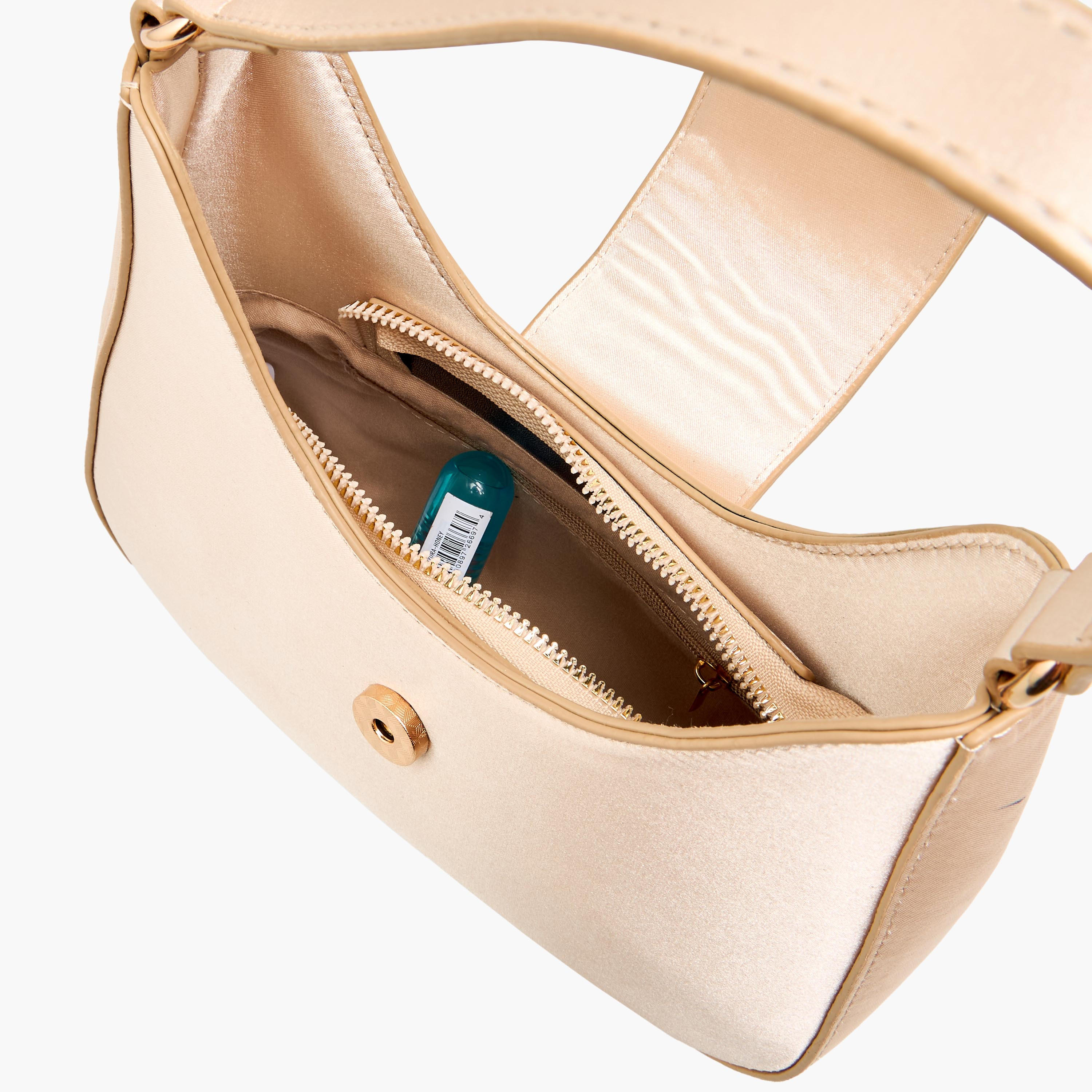 Flora Bella Textured Shoulder Bag with Embellished Button Closure-women-bagsandwallets-handbags-image-9